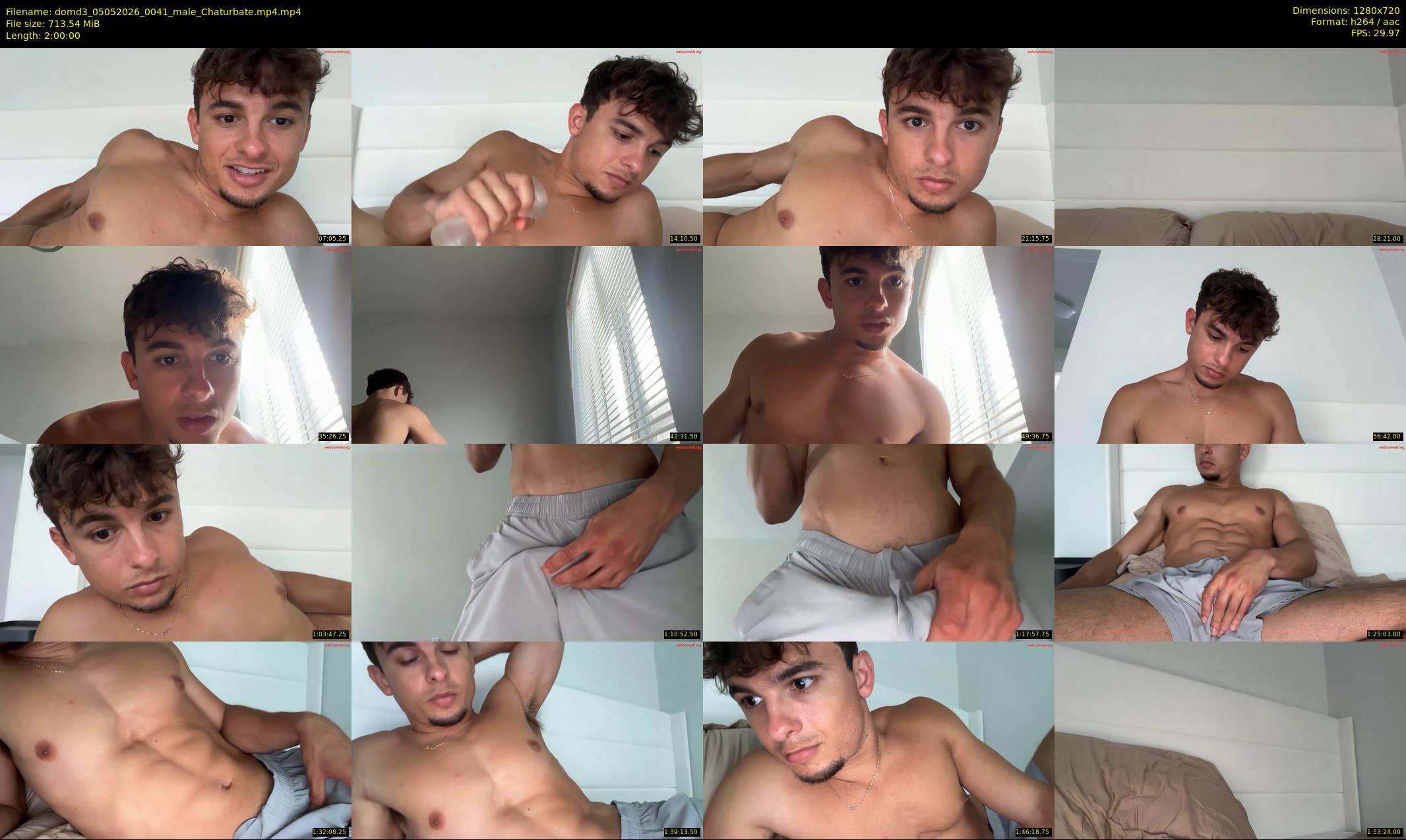 domd3 — 120 minute Chaturbate male cam show recording, 720p, May 5, 2026