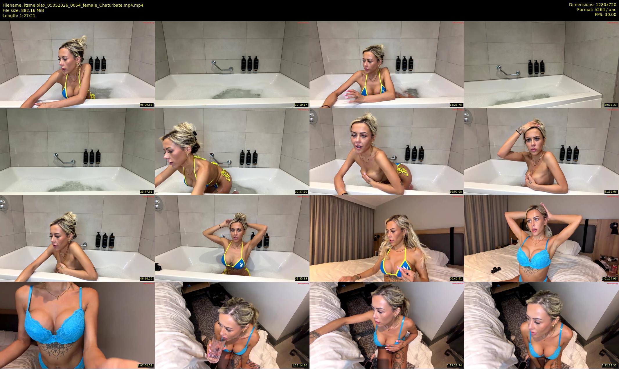 itsmelolax — 88 minute Chaturbate female cam show recording, 720p, May 5, 2026