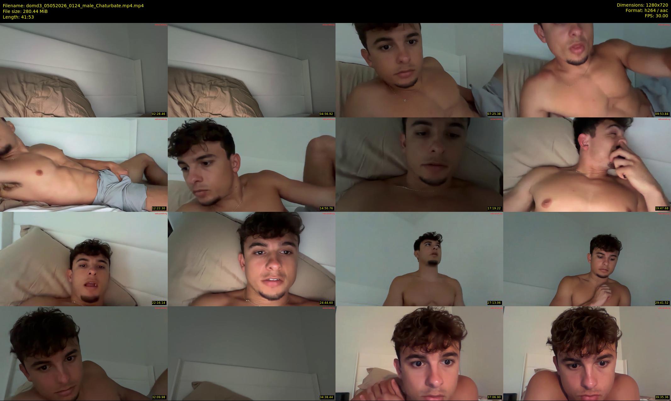 domd3 — 42 minute Chaturbate male cam show recording, 720p, May 5, 2026