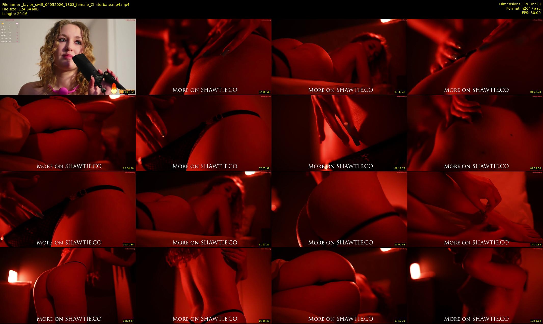 _taylor_swift — 21 minute Chaturbate female cam show recording, 720p, May 4, 2026
