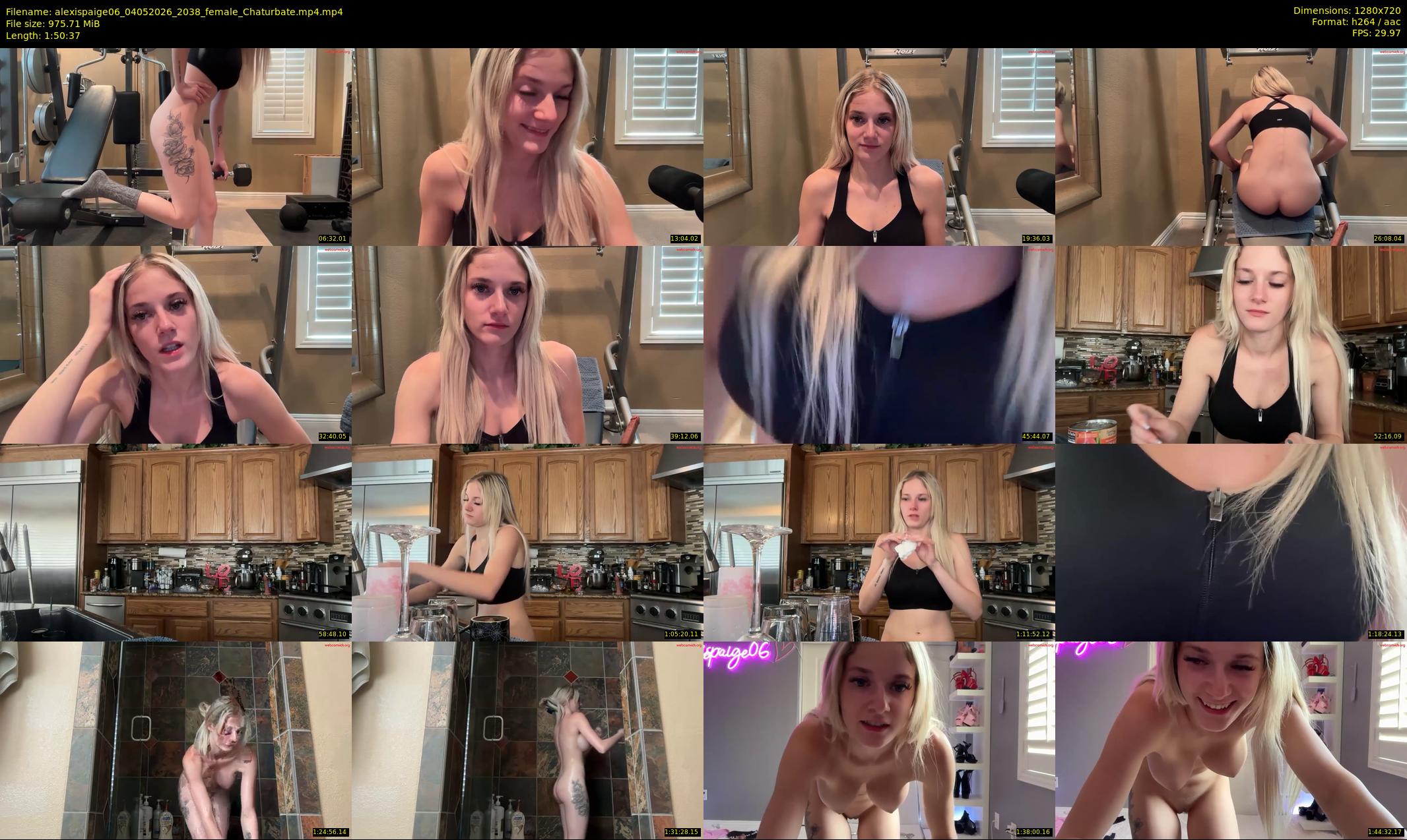 alexispaige06 — 111 minute Chaturbate female cam show recording, 720p, May 4, 2026