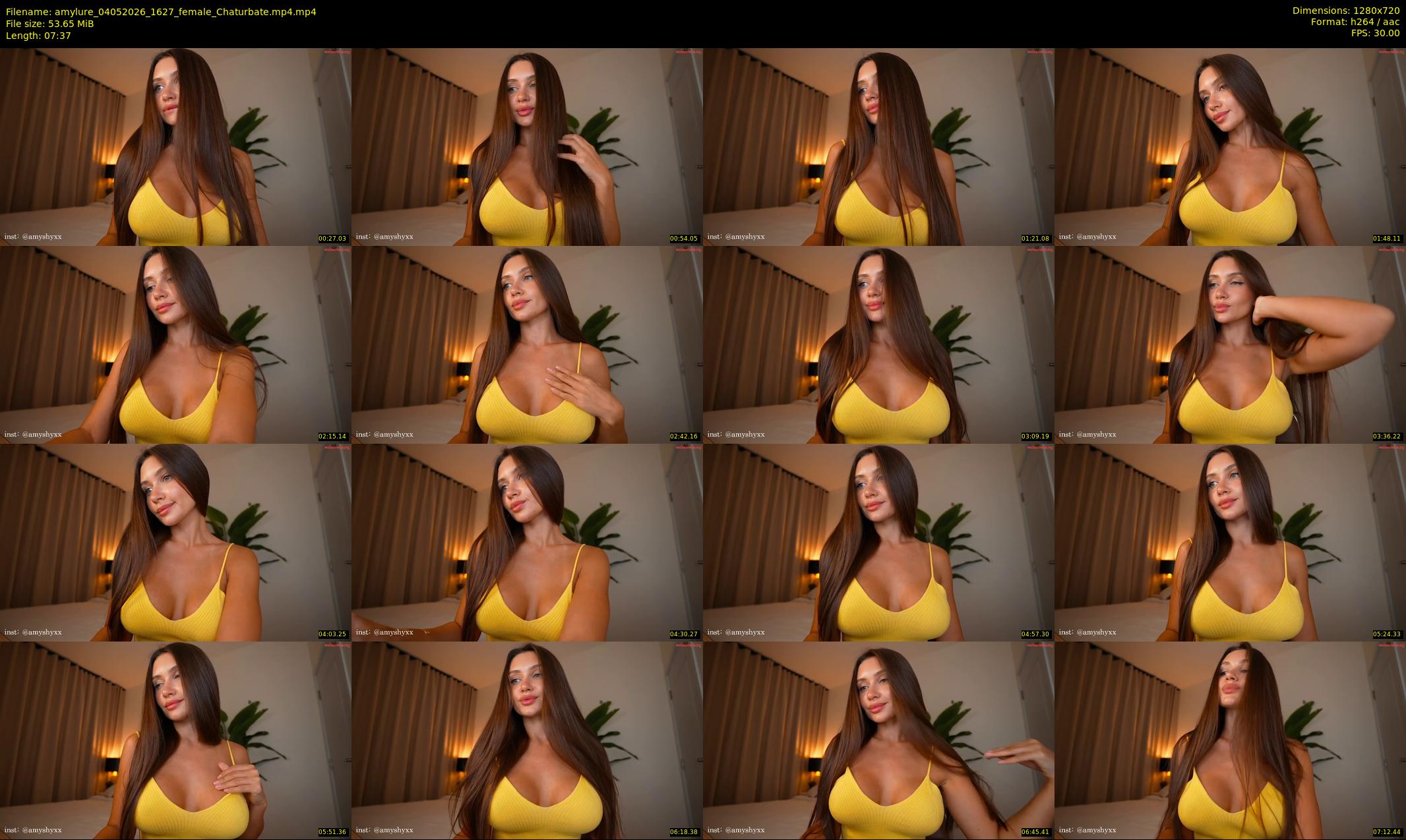amylure — 8 minute Chaturbate female cam show recording, 720p, May 4, 2026