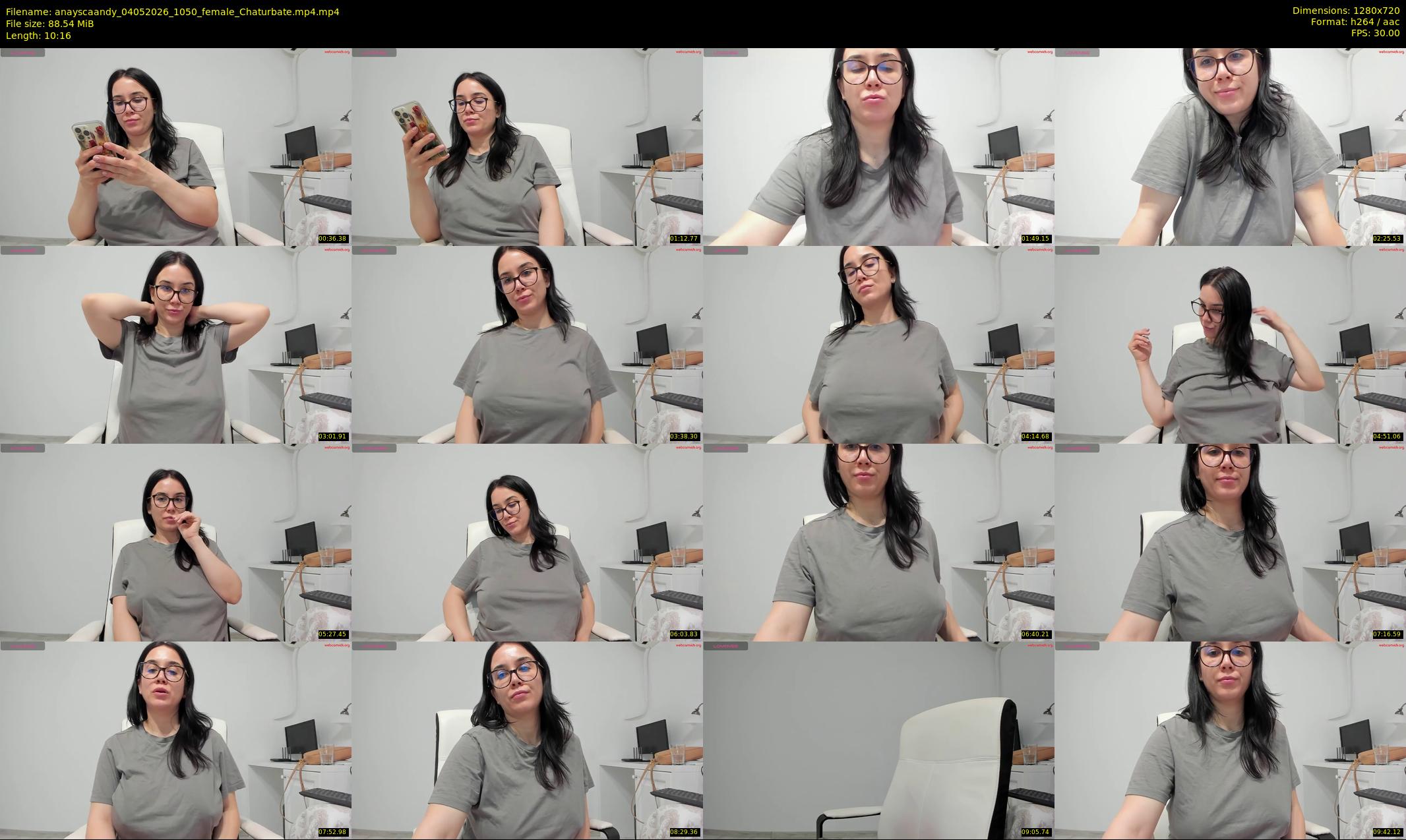 anayscaandy — 11 minute Chaturbate female cam show recording, 720p, May 4, 2026