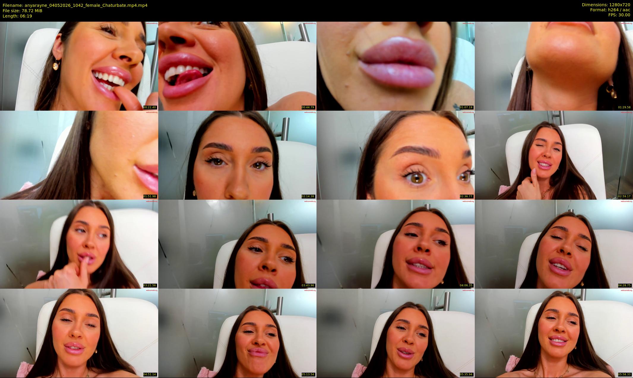 anyarayne — 7 minute Chaturbate female cam show recording, 720p, May 4, 2026