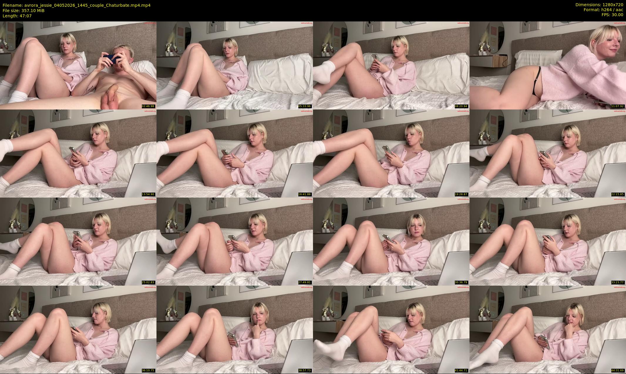 avrora_jessie — 48 minute Chaturbate couple cam show recording, 720p, May 4, 2026