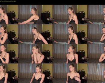 chinaarons — 8 minute Chaturbate female cam show recording, 720p, May 4, 2026