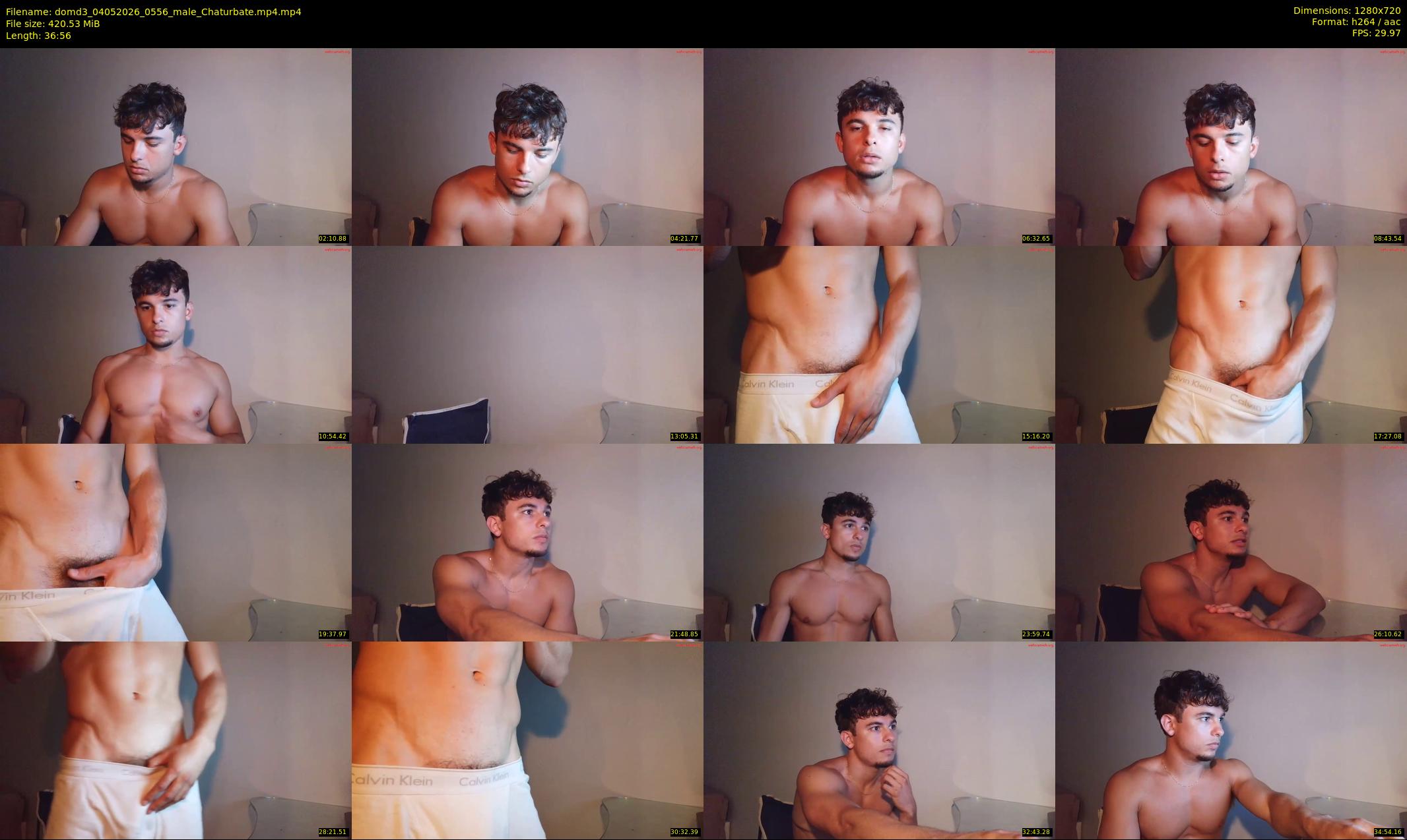 domd3 — 37 minute Chaturbate male cam show recording, 720p, May 4, 2026