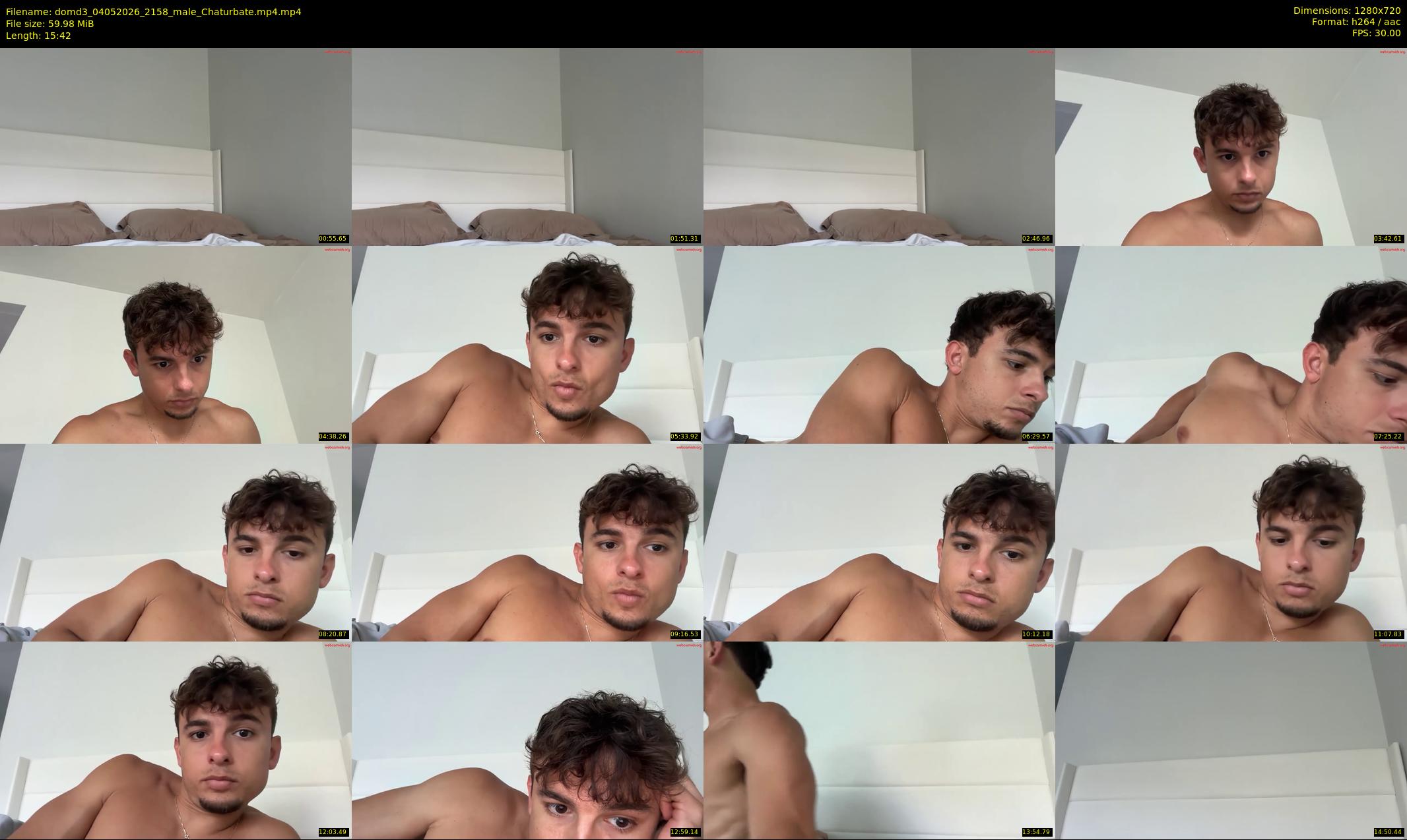 domd3 — 16 minute Chaturbate male cam show recording, 720p, May 4, 2026