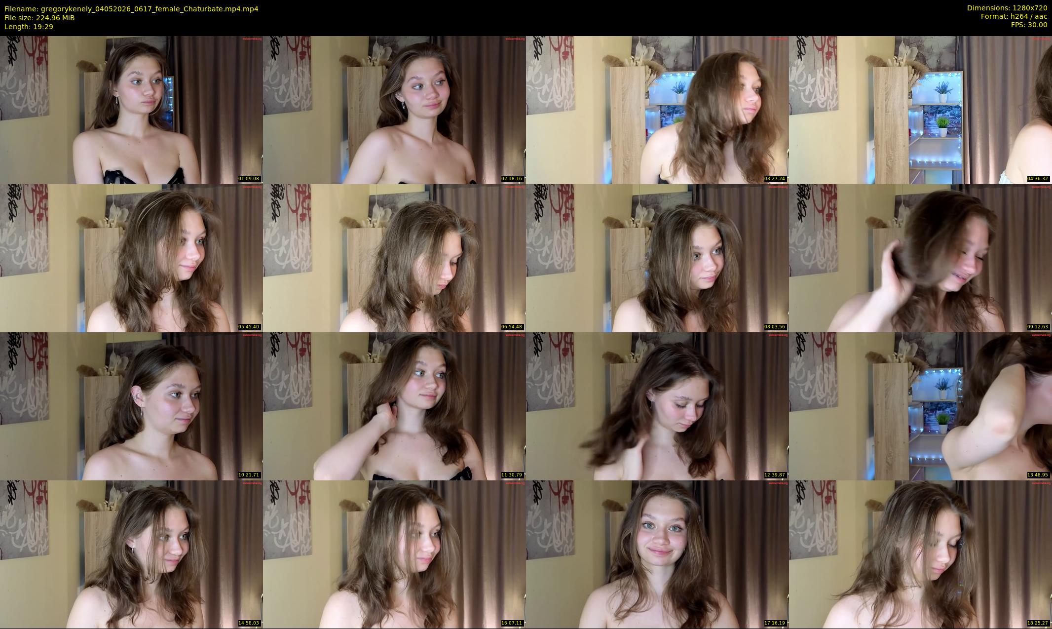 gregorykenely — 20 minute Chaturbate female cam show recording, 720p, May 4, 2026