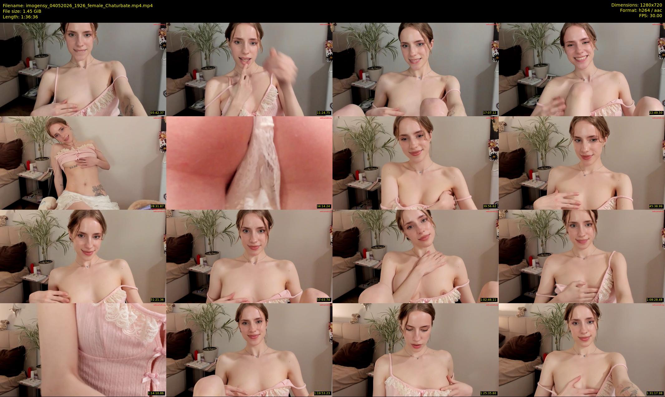 imogensy — 97 minute Chaturbate female cam show recording, 720p, May 4, 2026