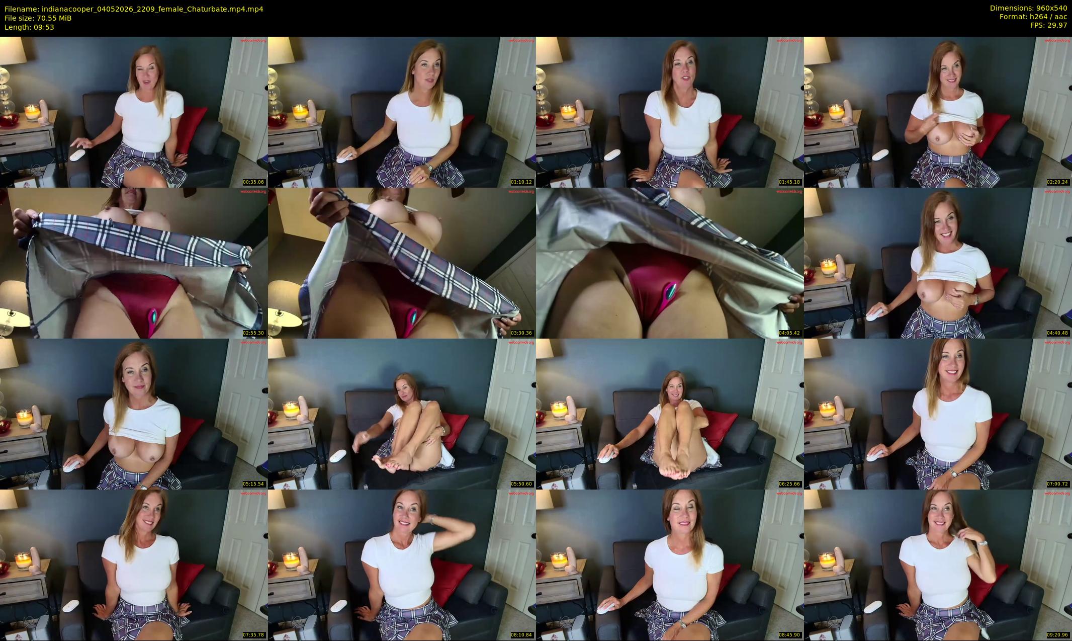 indianacooper — 10 minute Chaturbate female cam show recording, 480p, May 4, 2026