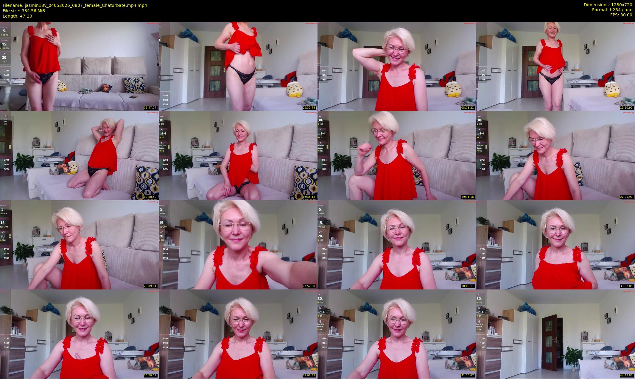 jasmin18v — 48 minute Chaturbate female cam show recording, 720p, May 4, 2026