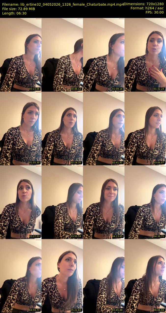 lib_ertine32 — 7 minute Chaturbate female cam show recording, 1080p, May 4, 2026