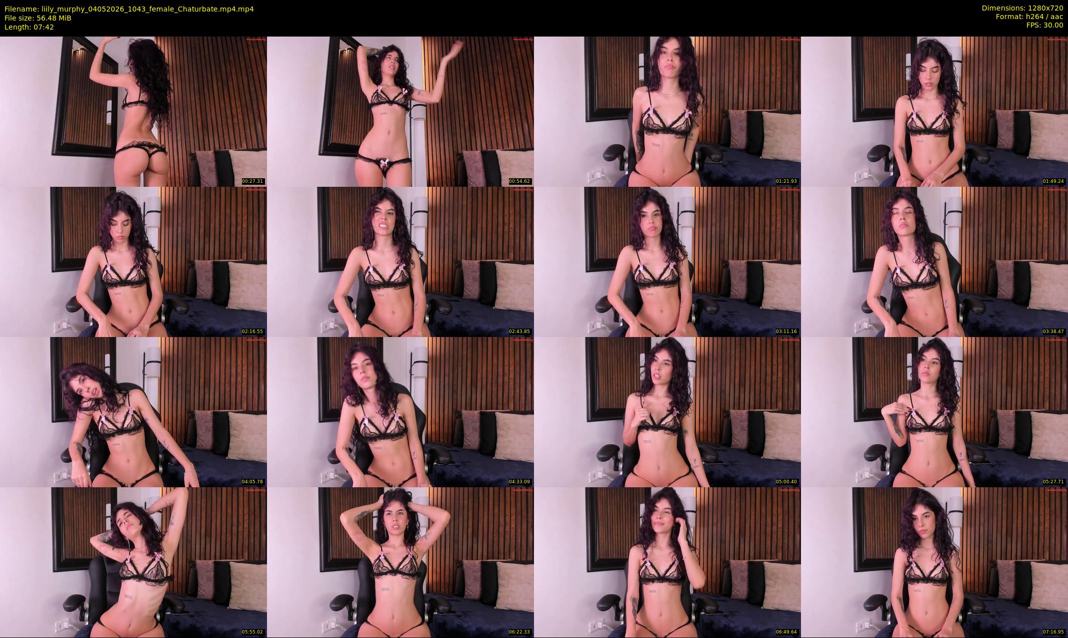 liily_murphy — 8 minute Chaturbate female cam show recording, 720p, May 4, 2026