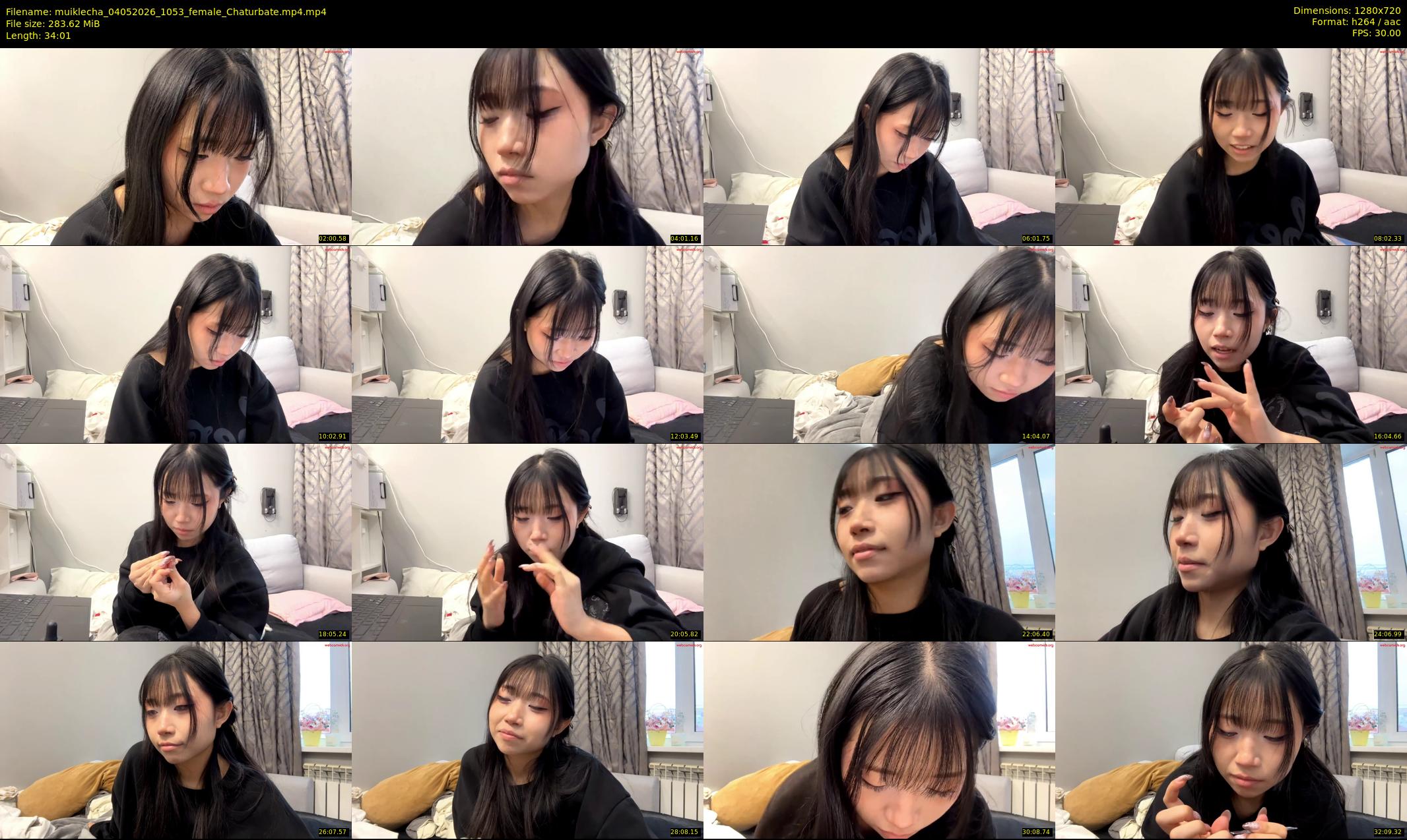muiklecha — 35 minute Chaturbate female cam show recording, 720p, May 4, 2026