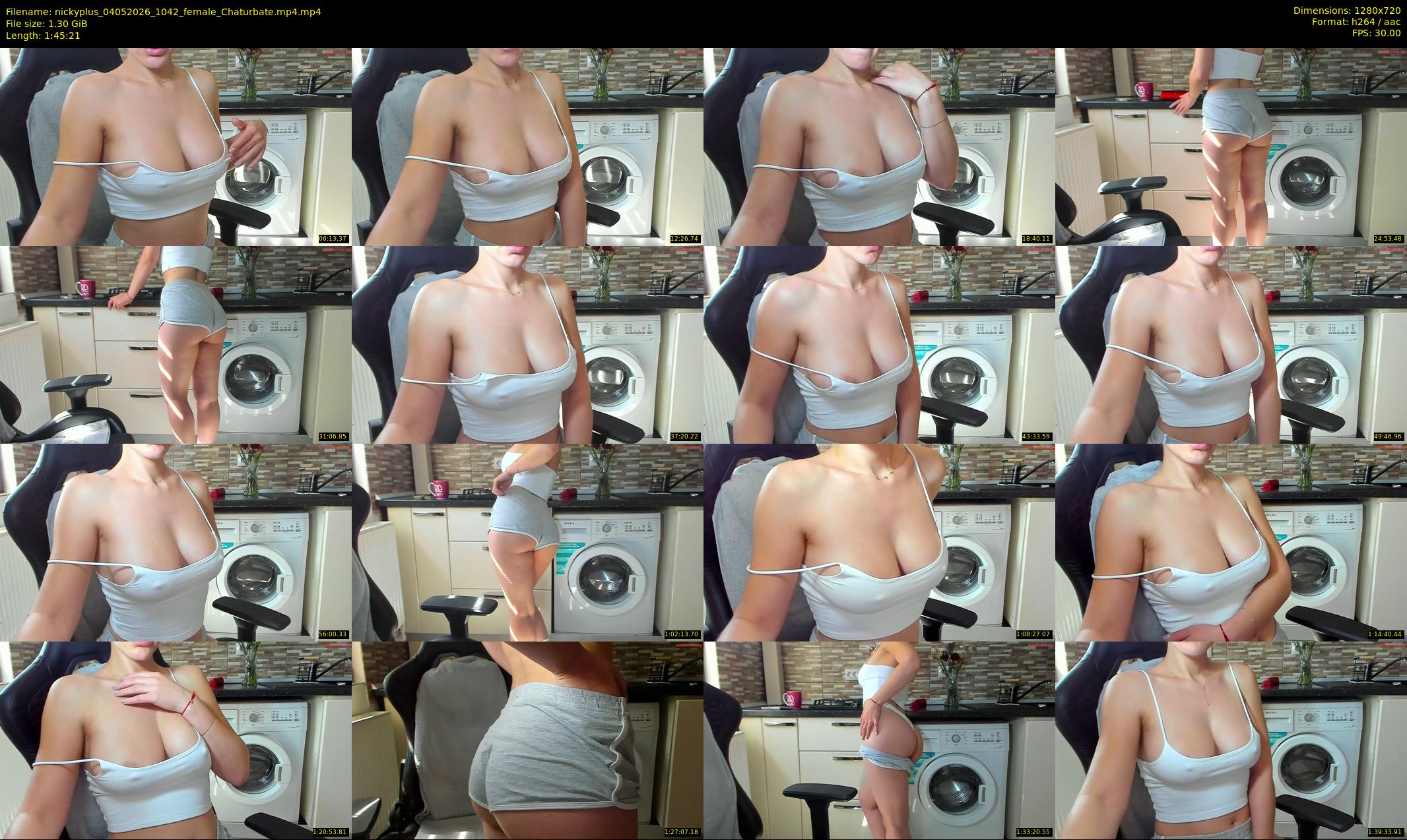 nickyplus — 106 minute Chaturbate couple cam show recording, 720p, May 4, 2026