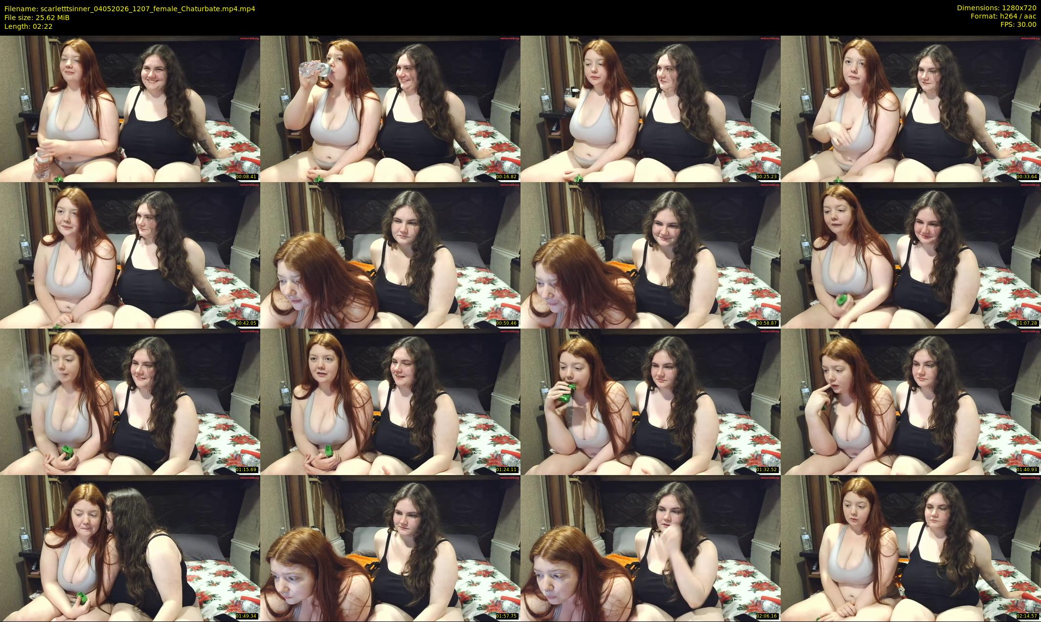 scarletttsinner — 3 minute Chaturbate female cam show recording, 720p, May 4, 2026
