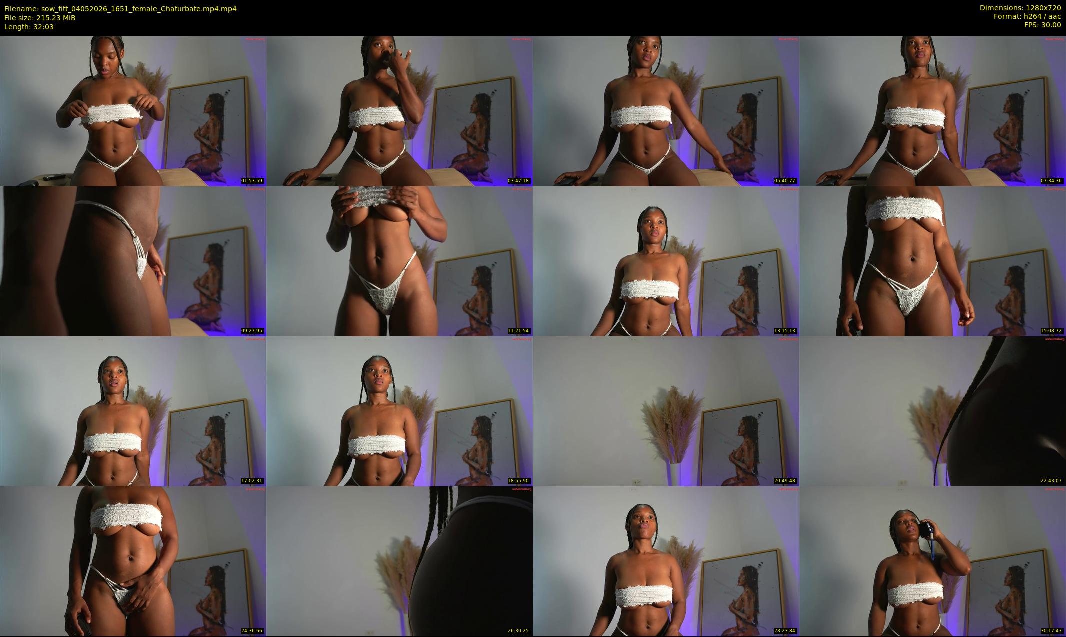 sow_fitt — 33 minute Chaturbate female cam show recording, 720p, May 4, 2026