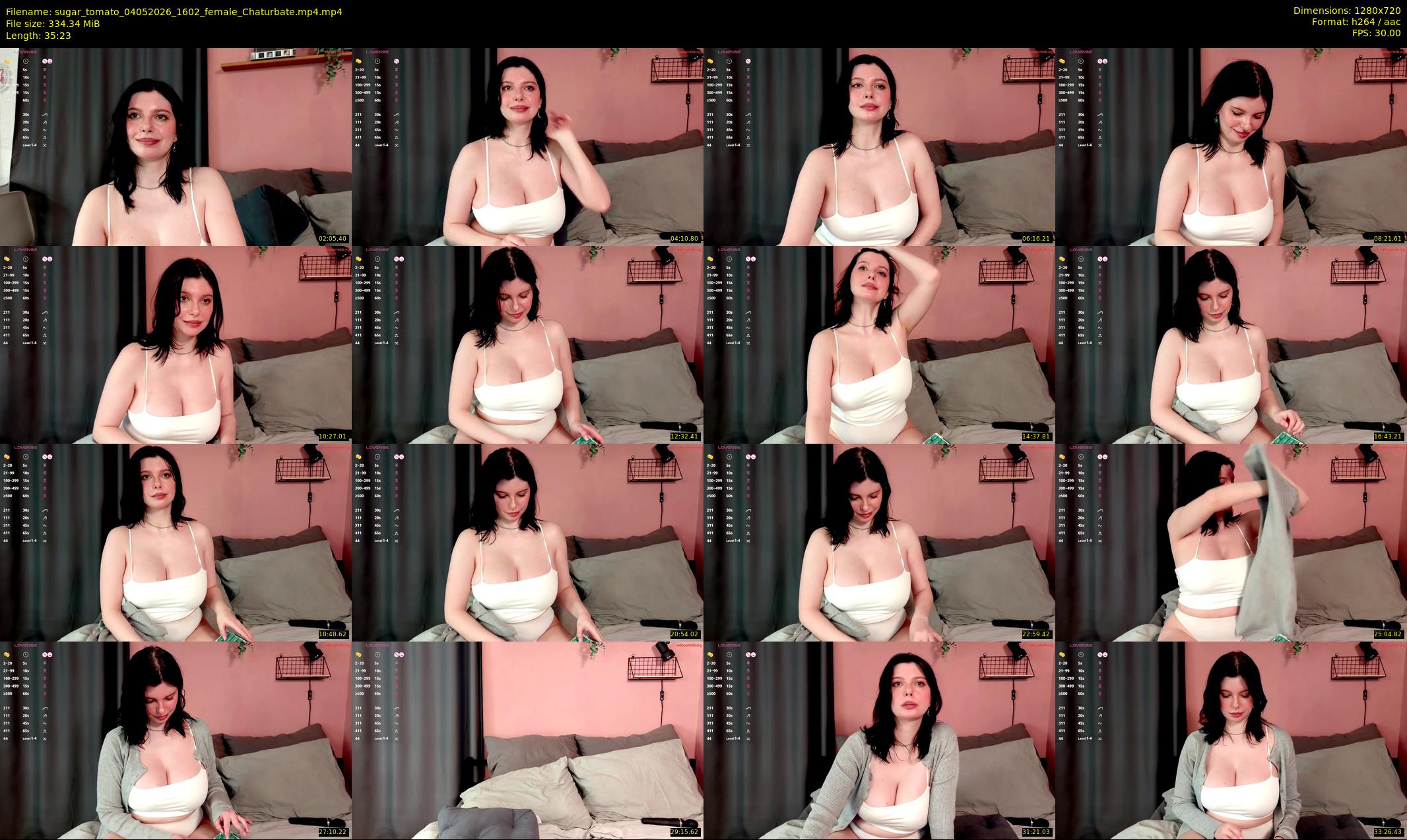 sugar_tomato — 36 minute Chaturbate female cam show recording, 720p, May 4, 2026