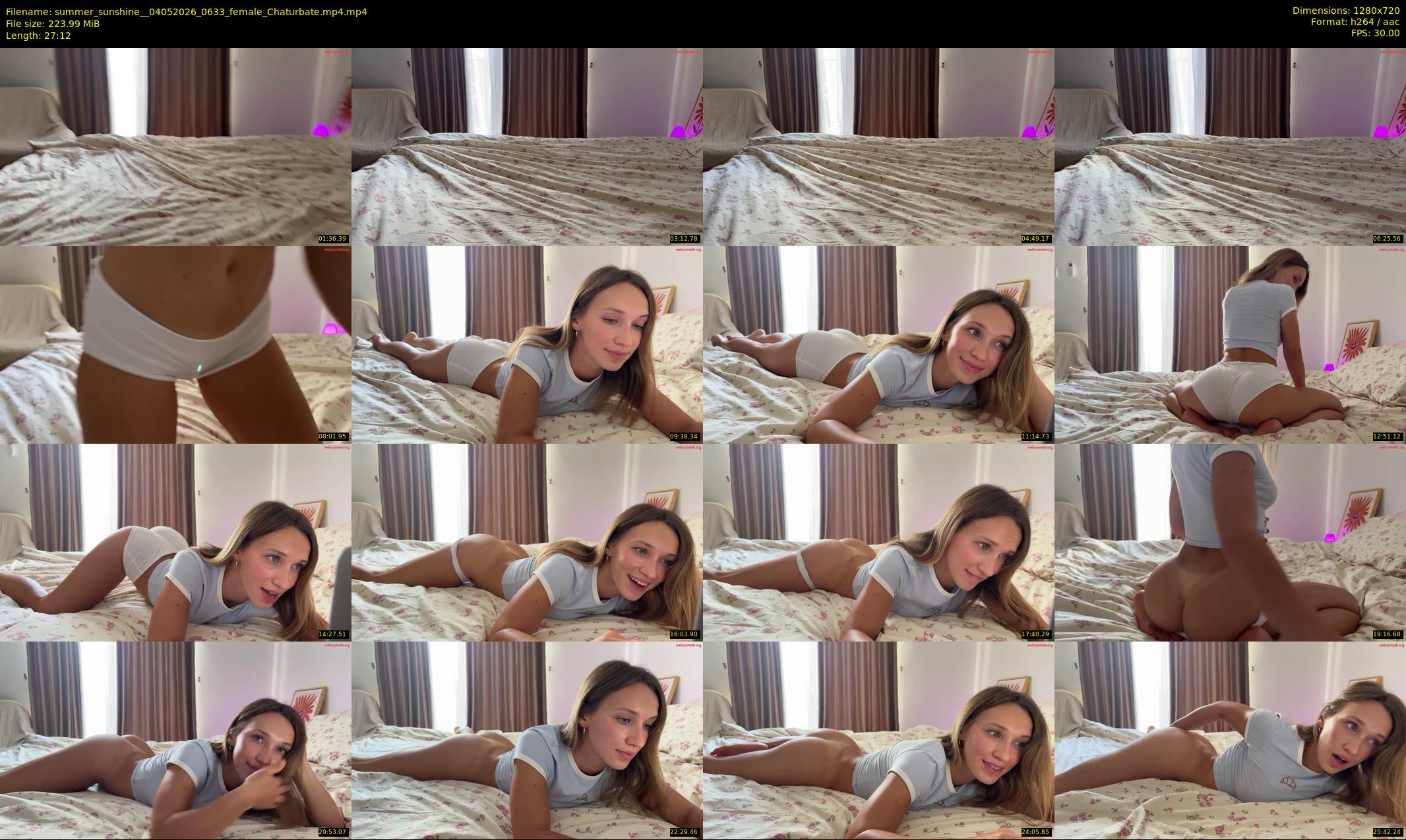 summer_sunshine_ — 28 minute Chaturbate female cam show recording, 720p, May 4, 2026
