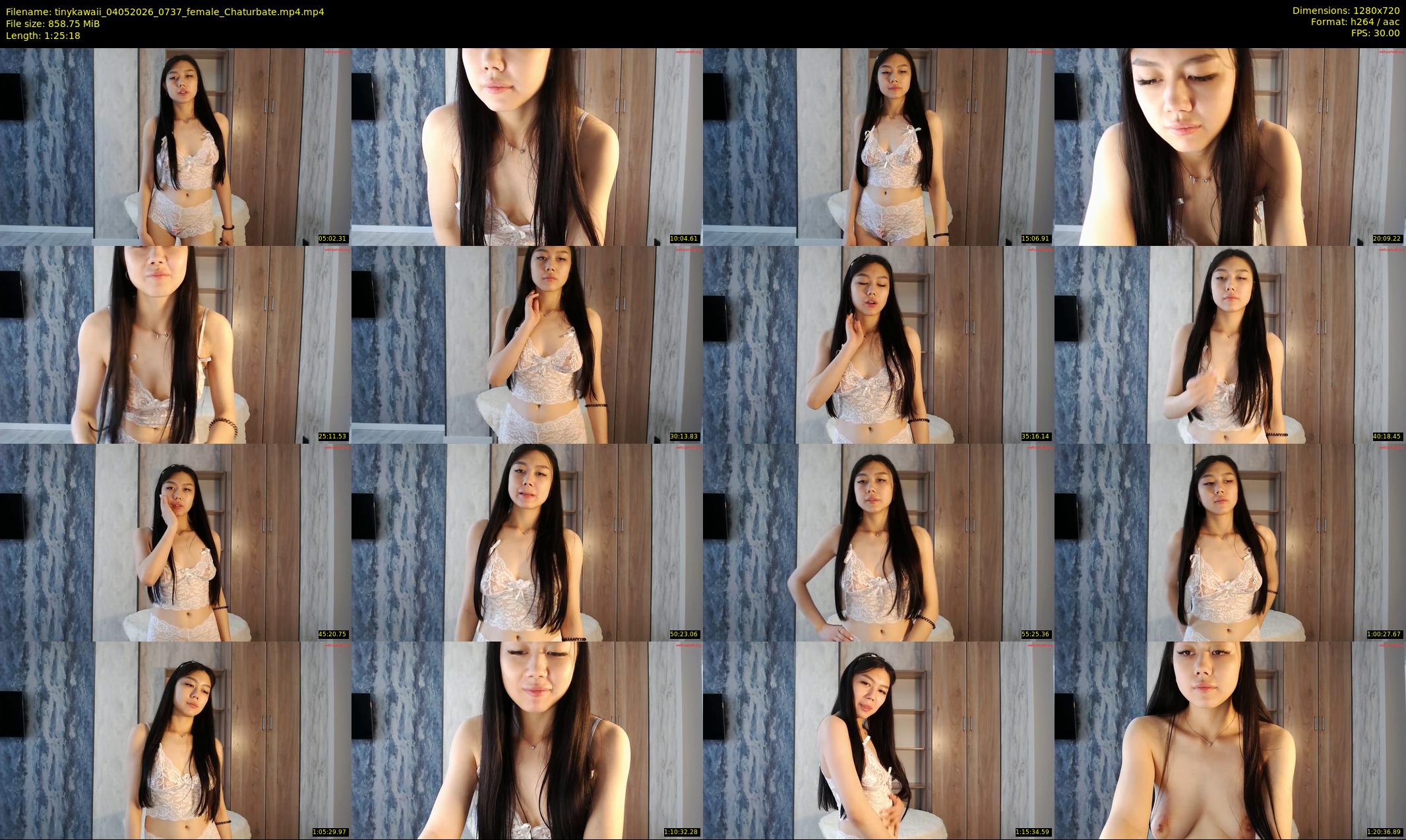 tinykawaii — 86 minute Chaturbate female cam show recording, 720p, May 4, 2026