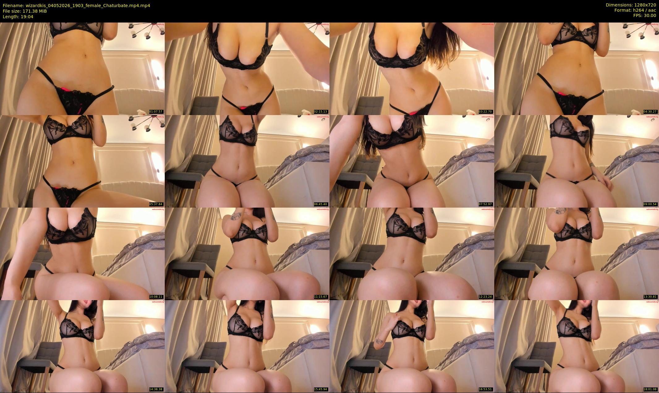 wizardkis — 20 minute Chaturbate female cam show recording, 720p, May 4, 2026