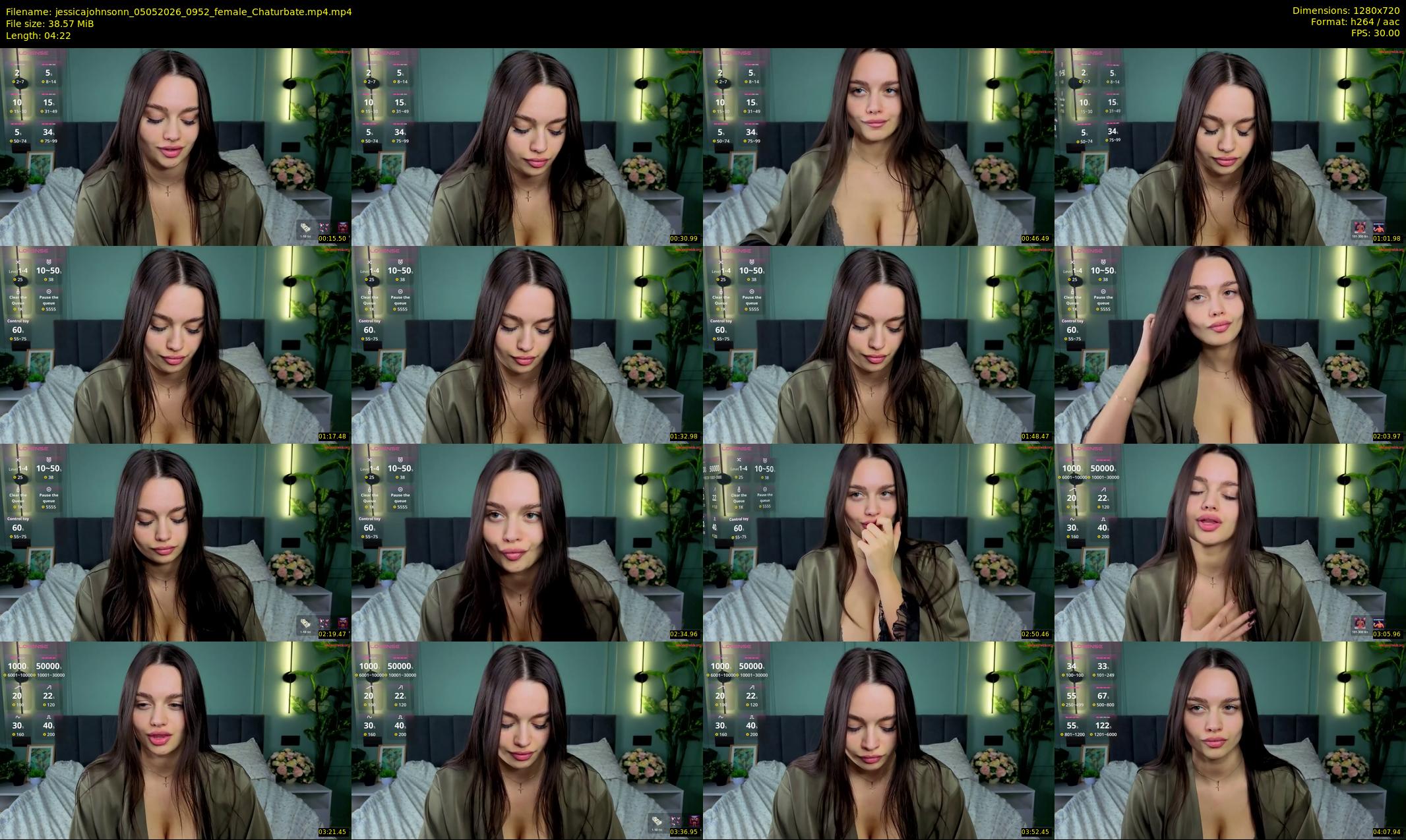 jessicajohnsonn — 5 minute Chaturbate female cam show recording, 720p, May 5, 2026