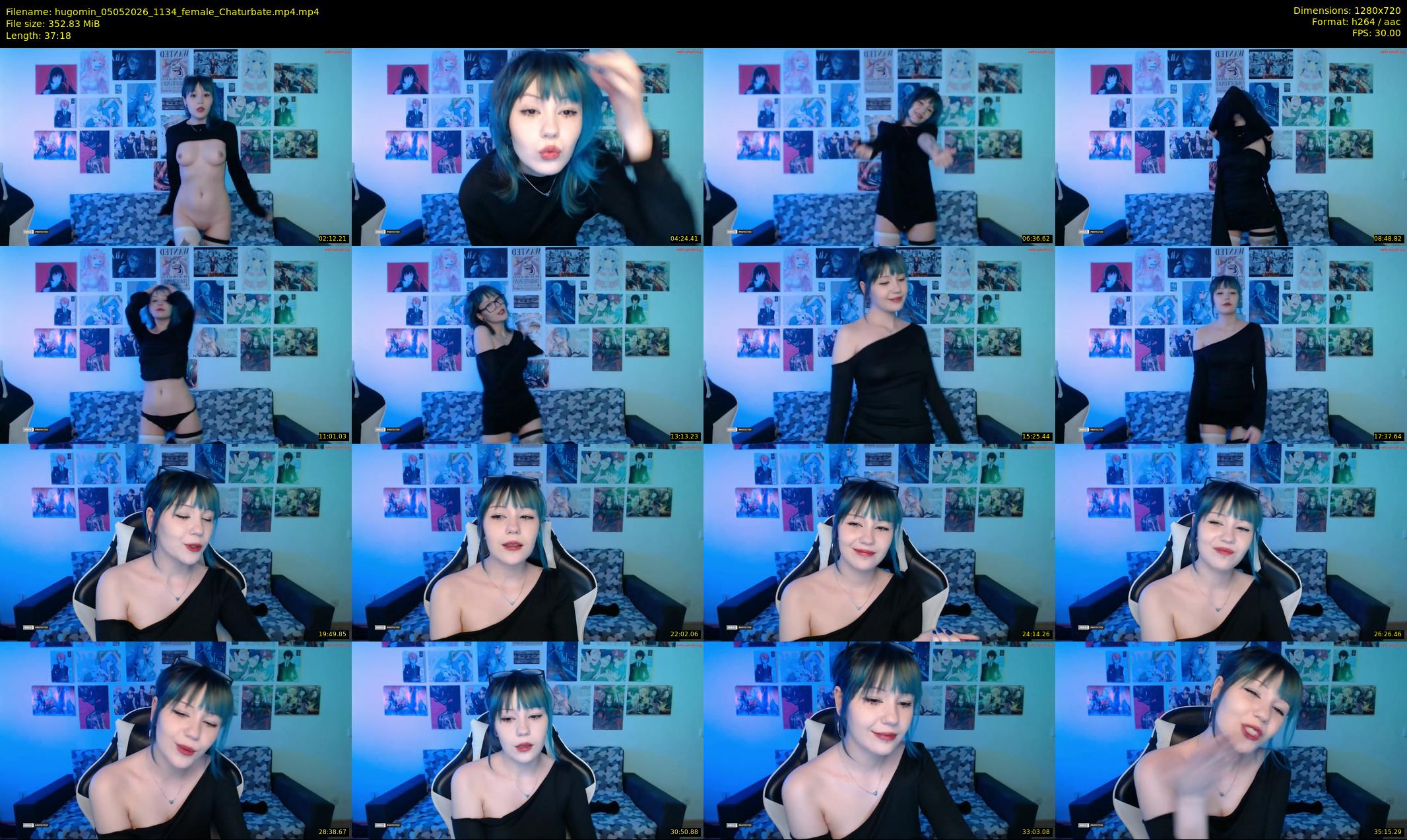 hugomin — 38 minute Chaturbate female cam show recording, 720p, May 5, 2026