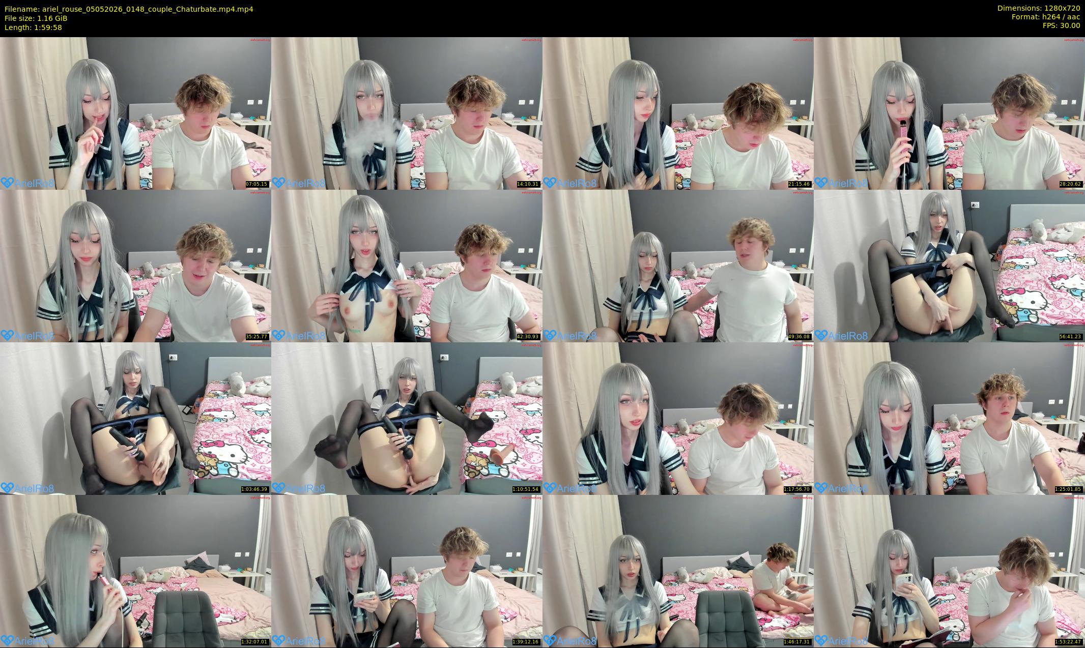 ariel_rouse — 120 minute Chaturbate female cam show recording, 720p, May 5, 2026
