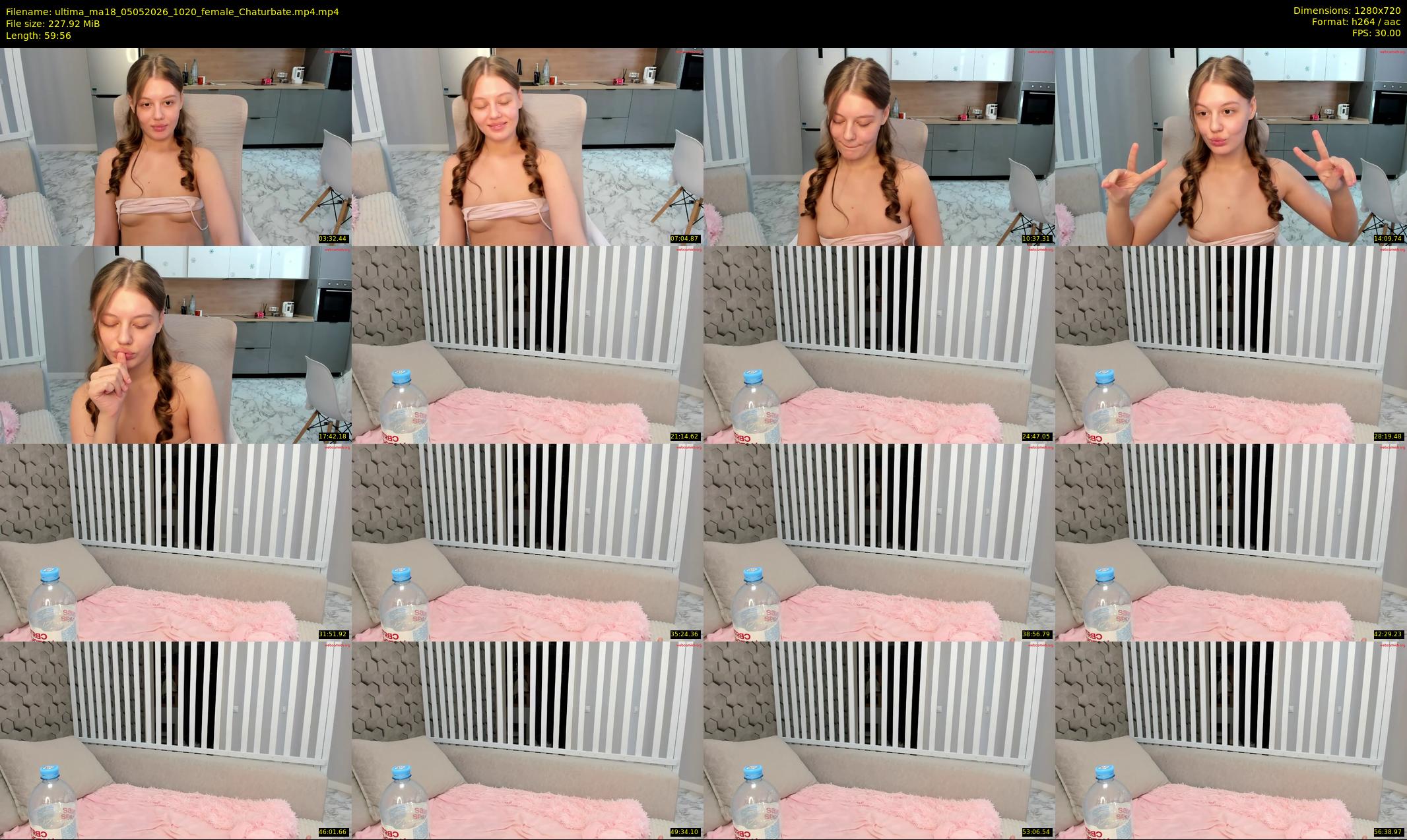 ultima_ma18 — 60 minute Chaturbate female cam show recording, 720p, May 5, 2026