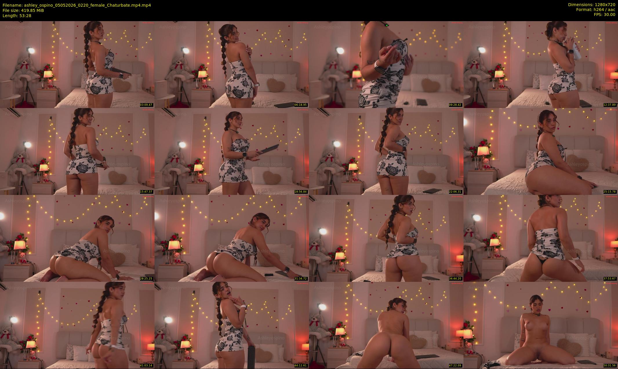 ashley_ospino — 54 minute Chaturbate couple cam show recording, 720p, May 5, 2026