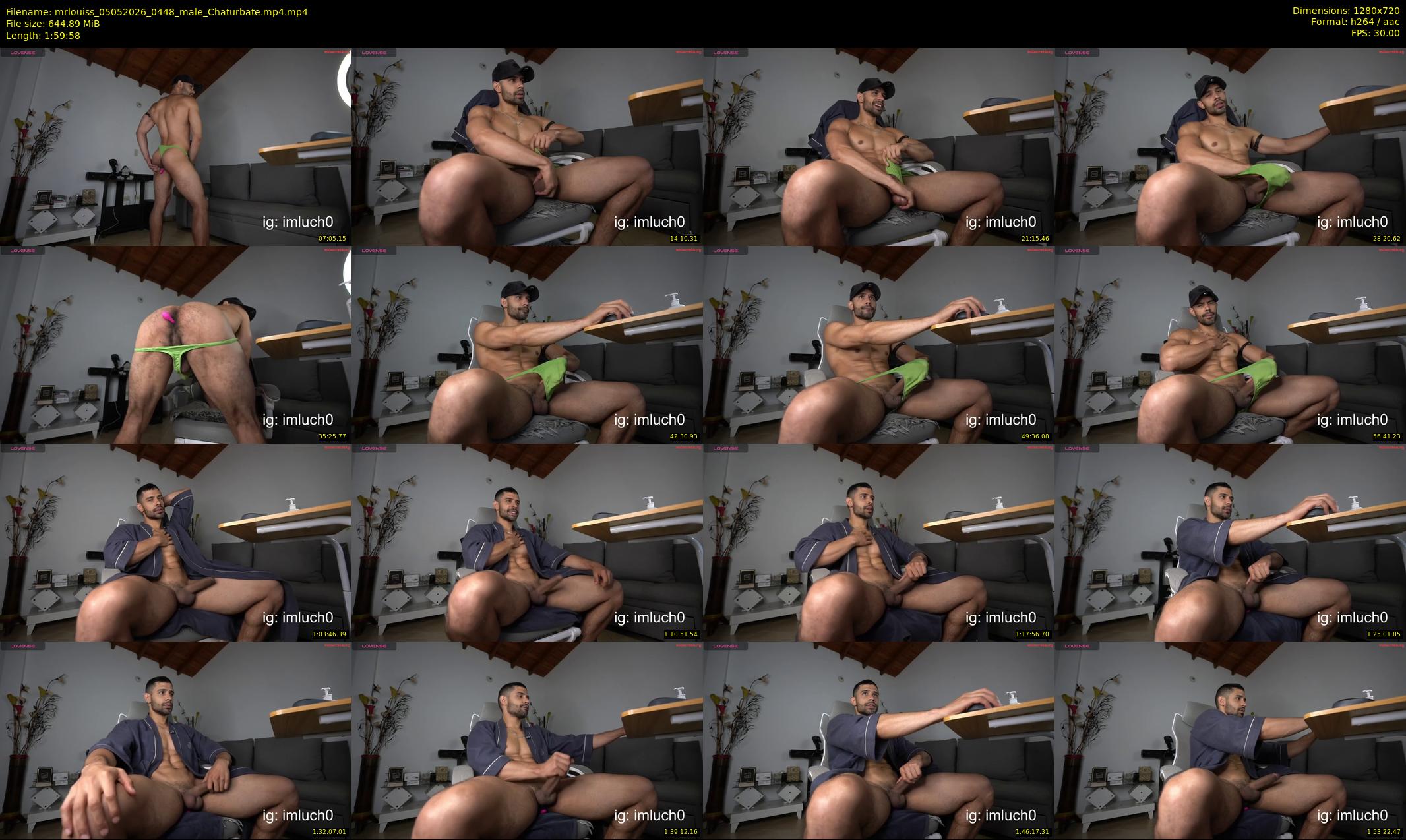 mrlouiss — 120 minute Chaturbate male cam show recording, 720p, May 5, 2026