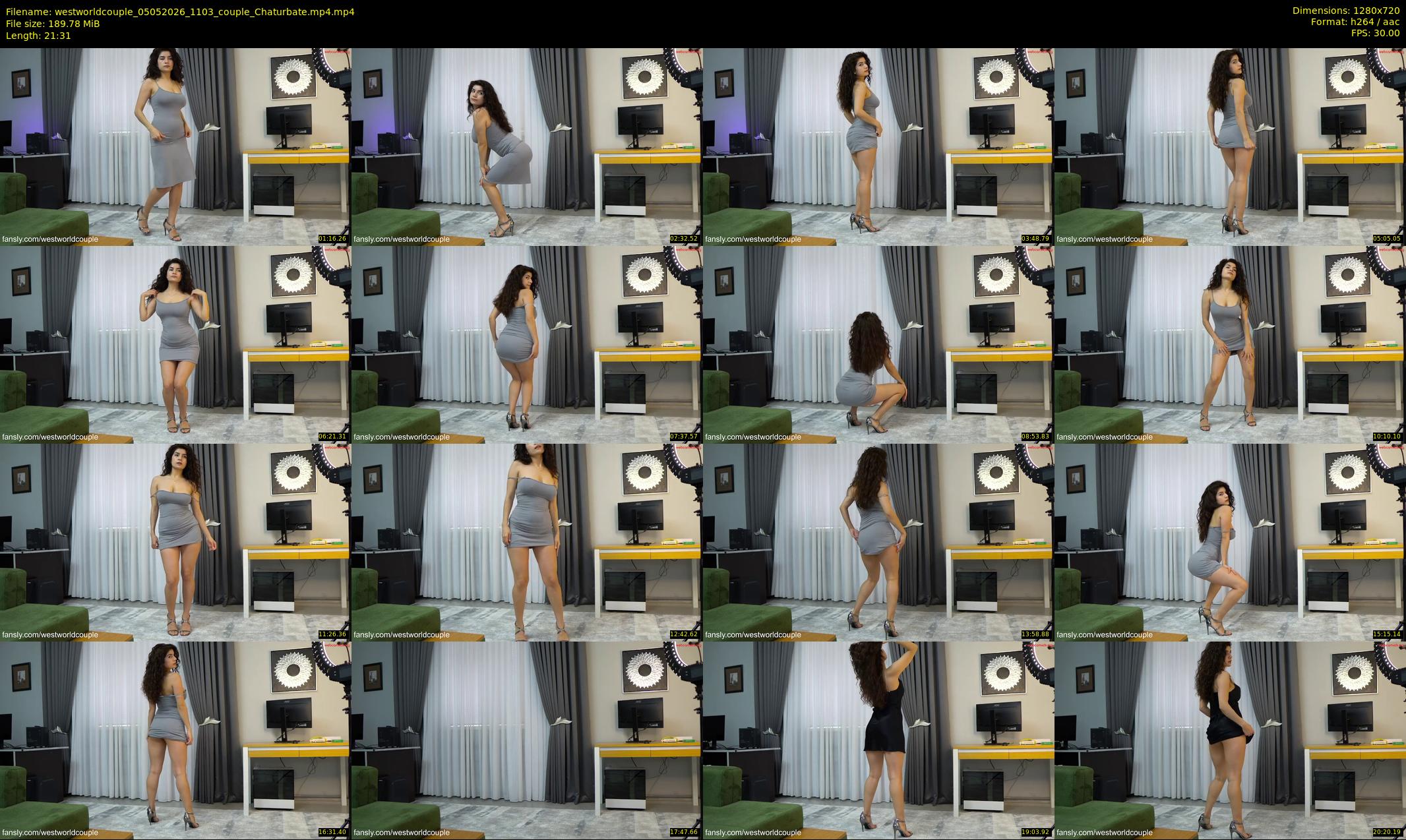 westworldcouple — 22 minute Chaturbate couple cam show recording, 720p, May 5, 2026