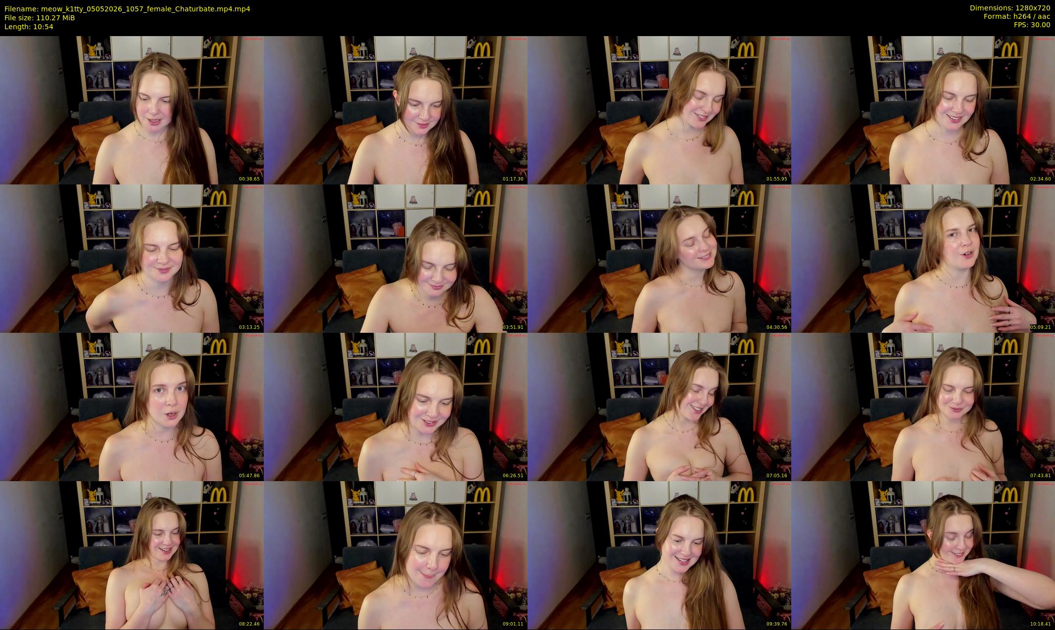 meow_k1tty — 11 minute Chaturbate female cam show recording, 720p, May 5, 2026