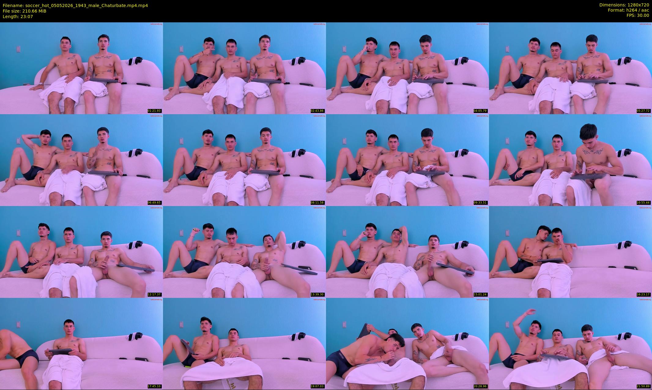 soccer_hot — 24 minute Chaturbate male cam show recording, 720p, May 5, 2026