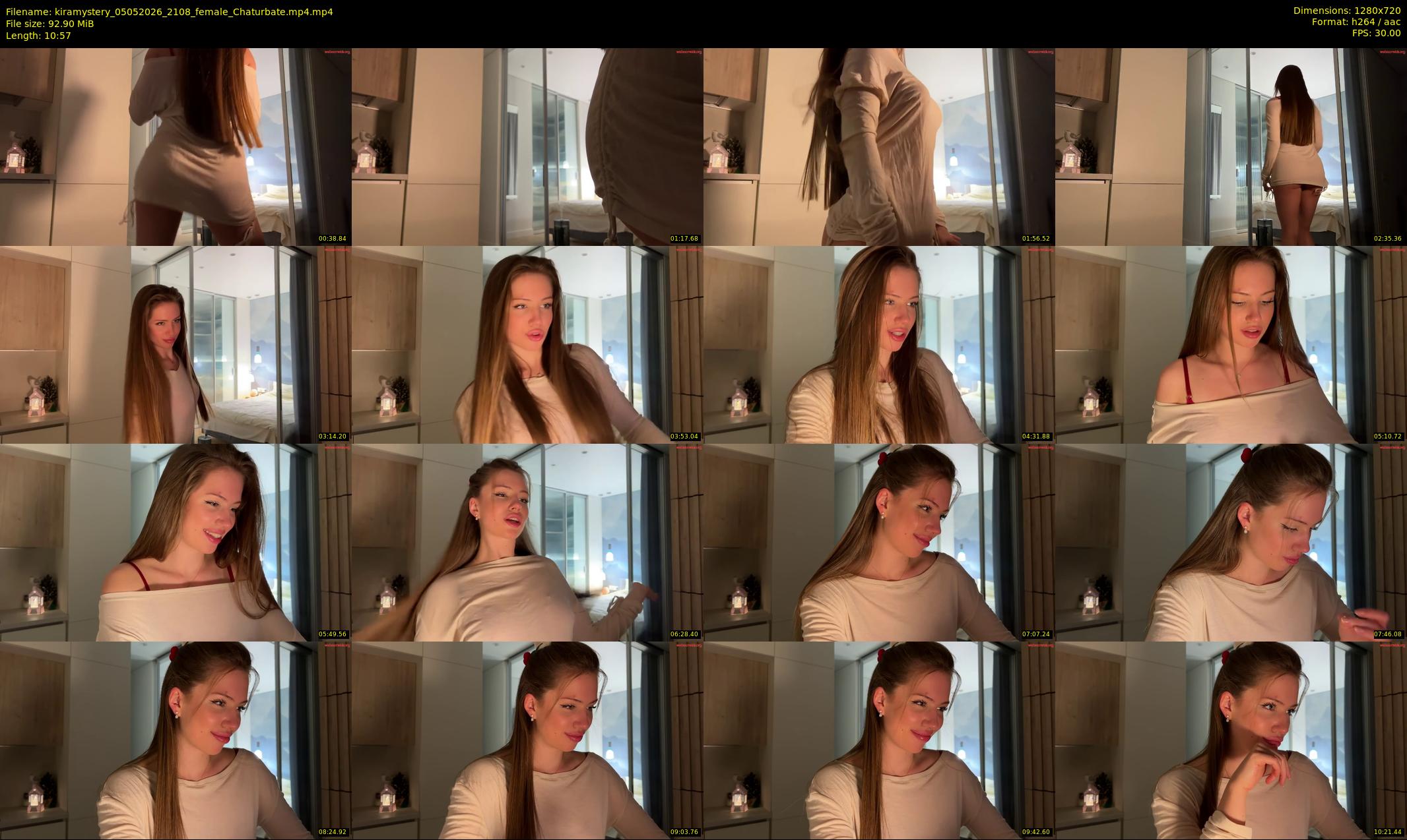 kiramystery — 11 minute Chaturbate female cam show recording, 720p, May 5, 2026