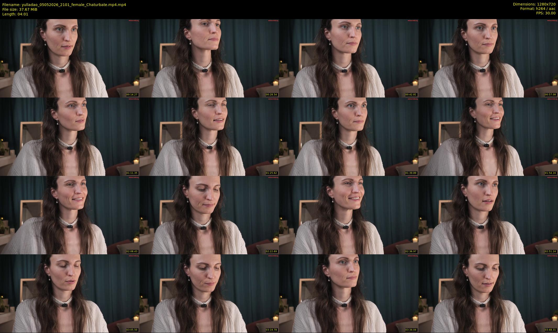 yulladao — 5 minute Chaturbate female cam show recording, 720p, May 5, 2026