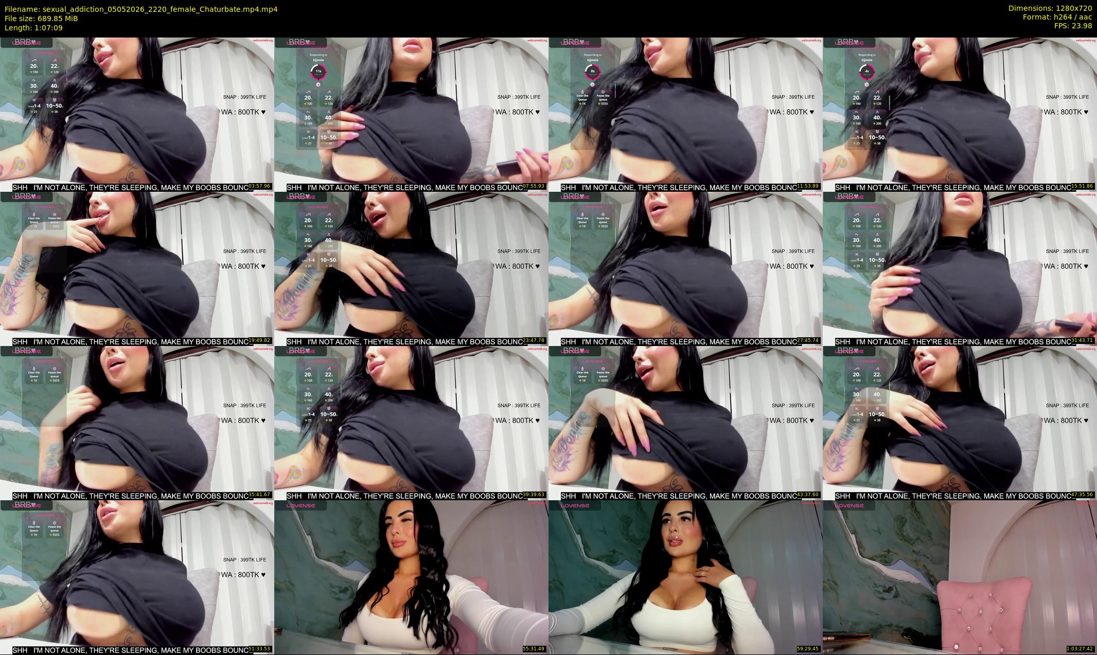 sexual_addiction — 68 minute Chaturbate couple cam show recording, 720p, May 5, 2026