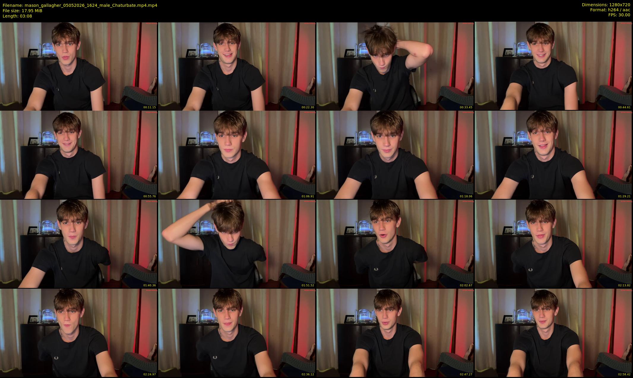 mason_gallagher — 4 minute Chaturbate male cam show recording, 720p, May 5, 2026
