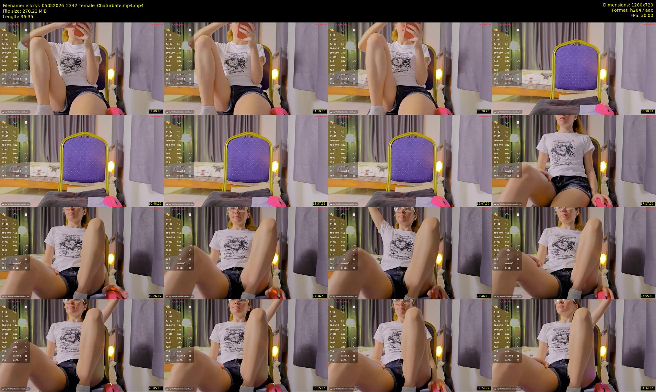 ellcrys — 37 minute Chaturbate couple cam show recording, 720p, May 5, 2026