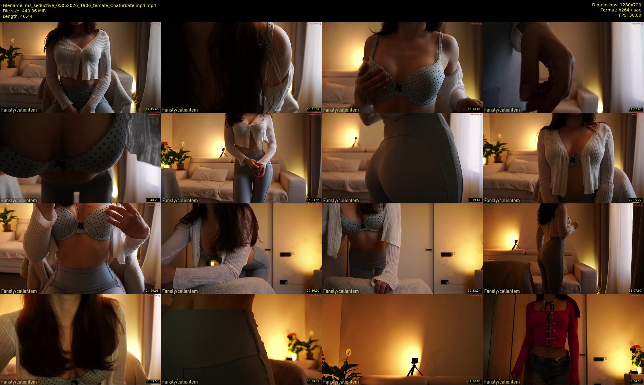 ms_seductive — 47 minute Chaturbate female cam show recording, 720p, May 5, 2026