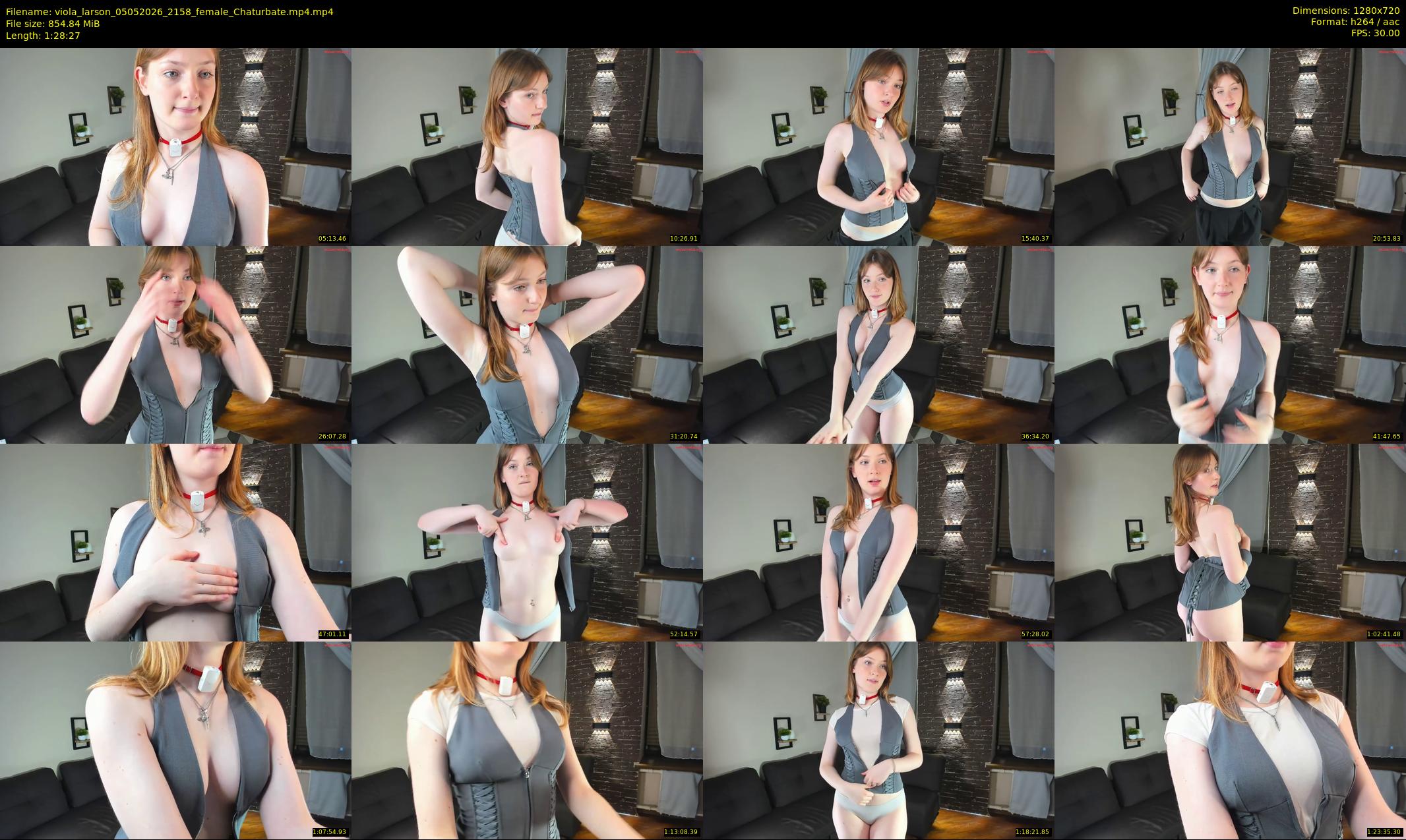 viola_larson — 89 minute Chaturbate female cam show recording, 720p, May 5, 2026