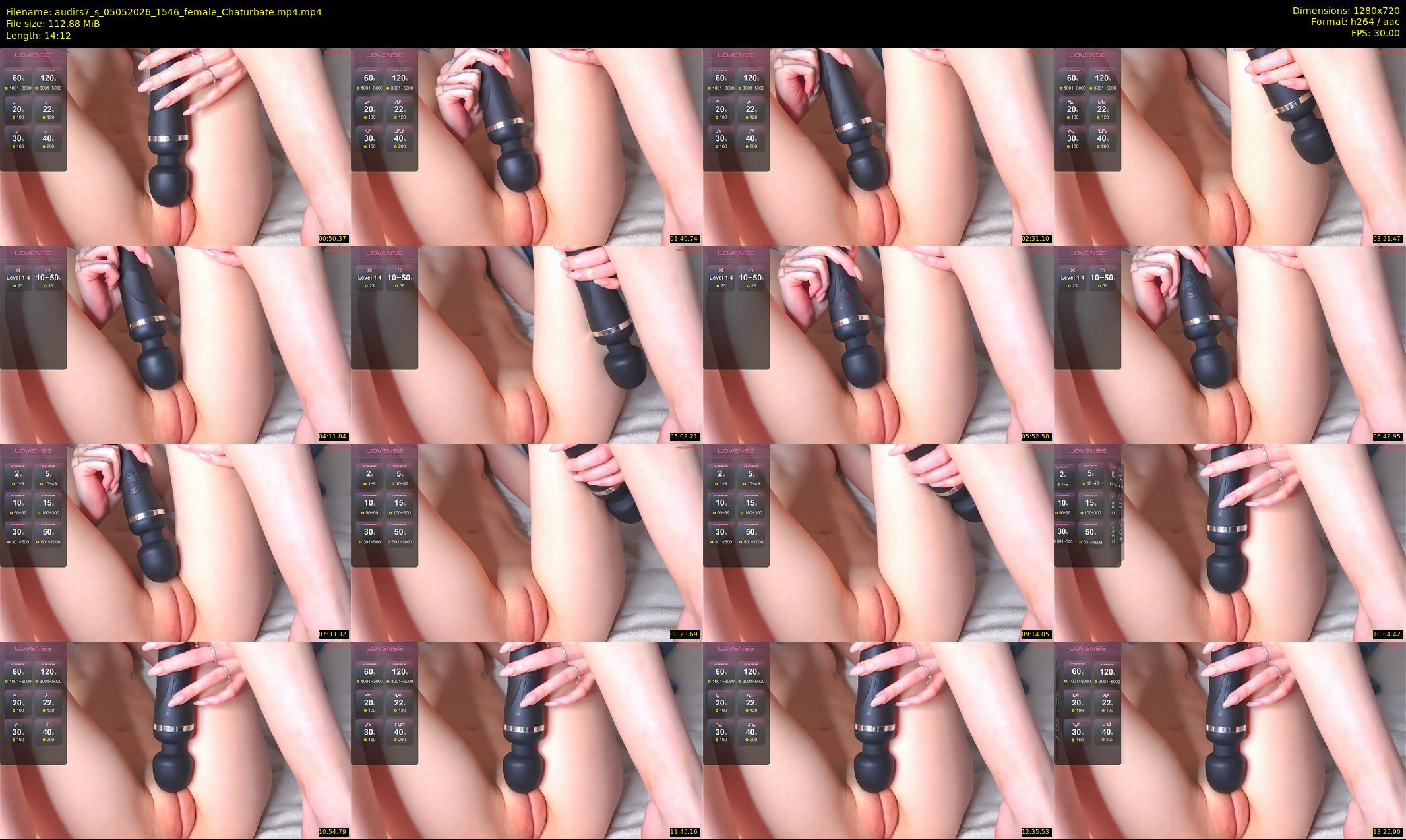audirs7_s — 15 minute Chaturbate female cam show recording, 720p, May 5, 2026