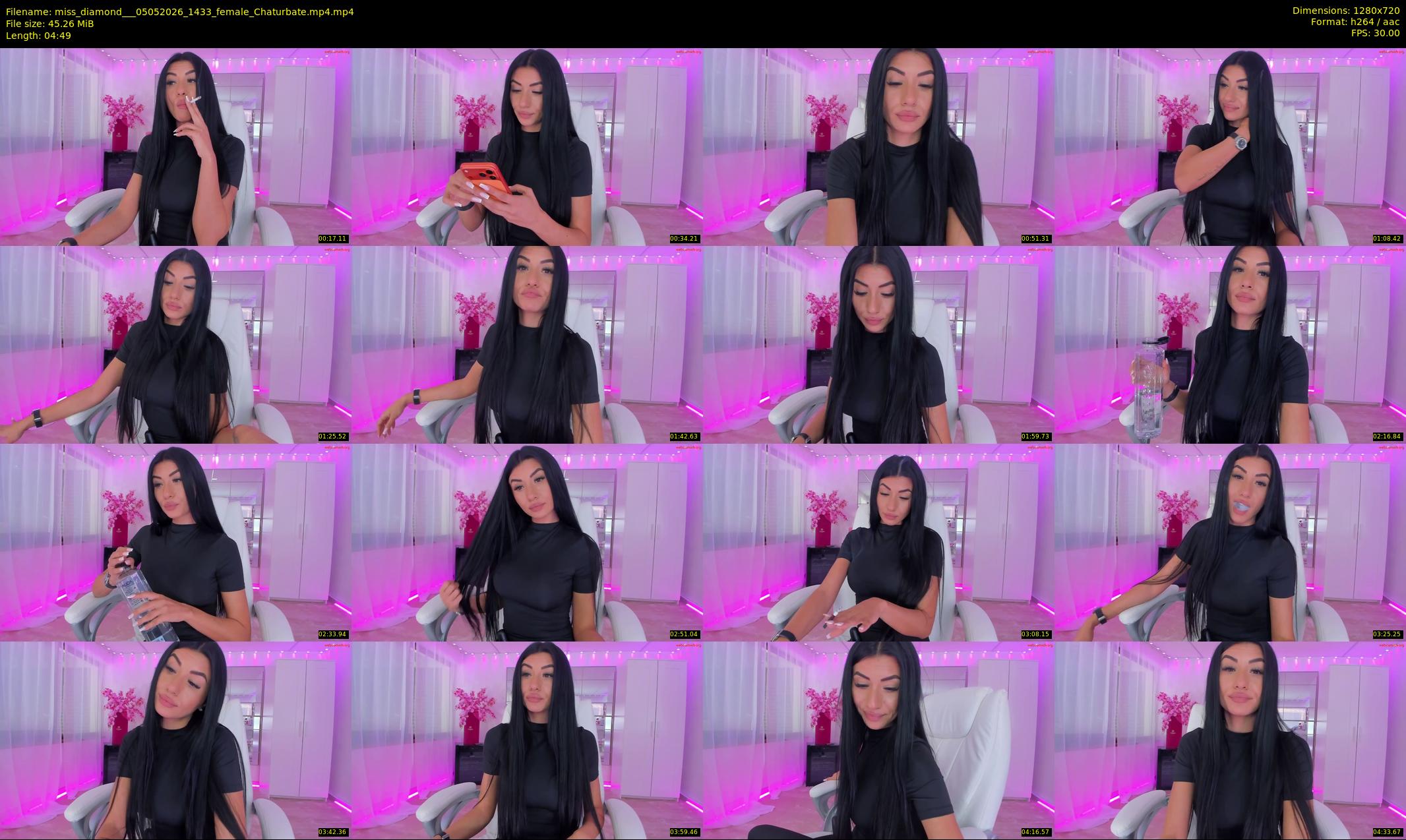miss_diamond__ — 5 minute Chaturbate female cam show recording, 720p, May 5, 2026