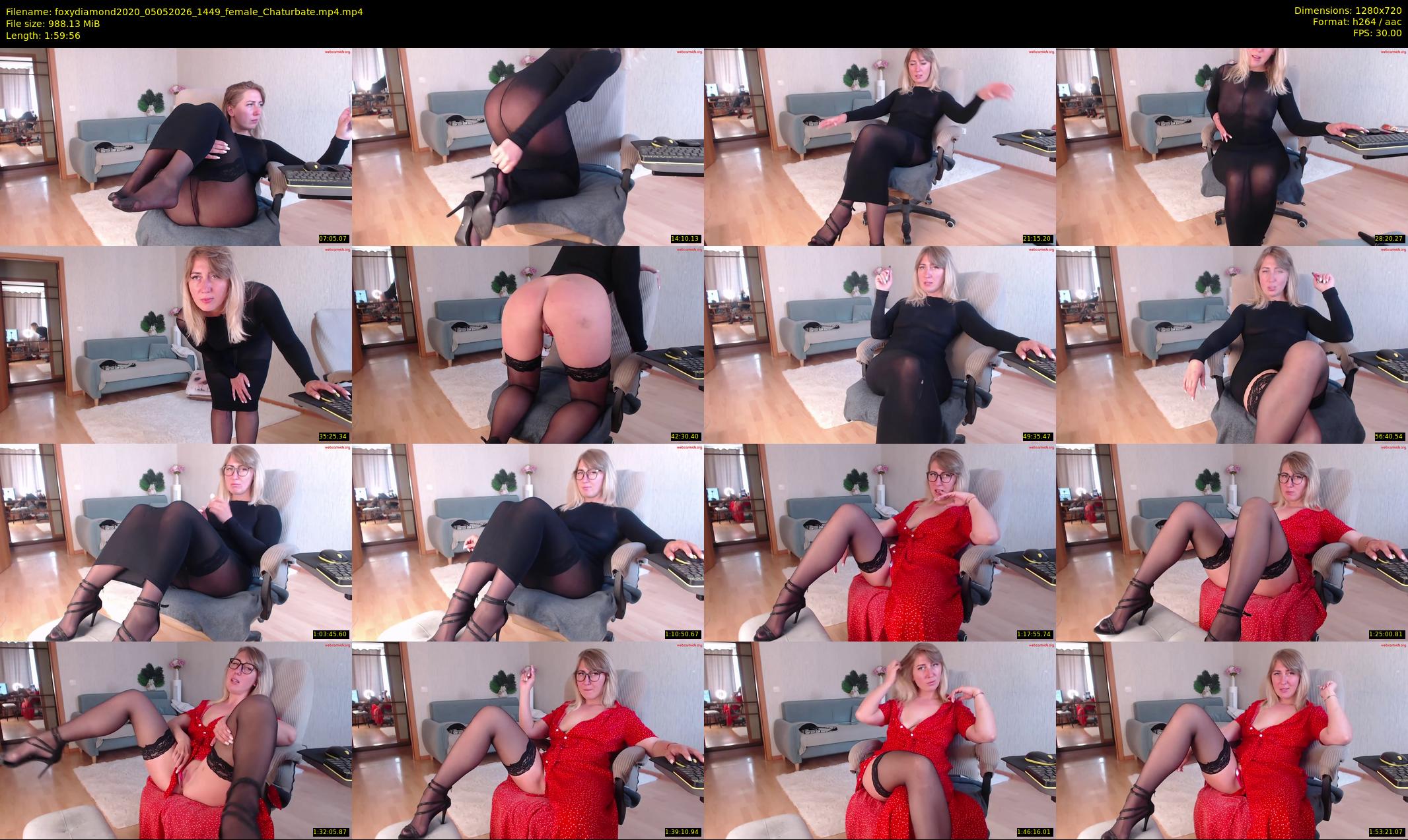 foxydiamond2020 — 120 minute Chaturbate female cam show recording, 720p, May 5, 2026