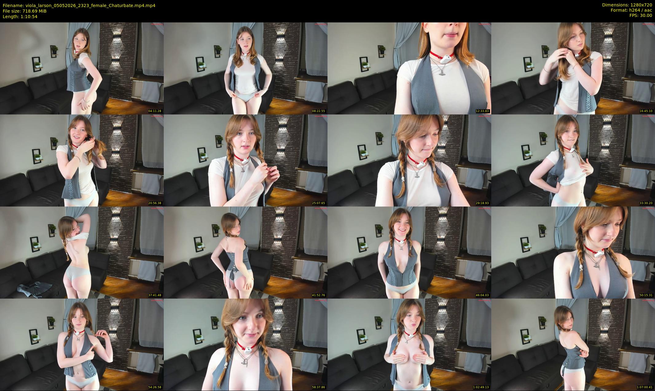 viola_larson — 71 minute Chaturbate female cam show recording, 720p, May 5, 2026