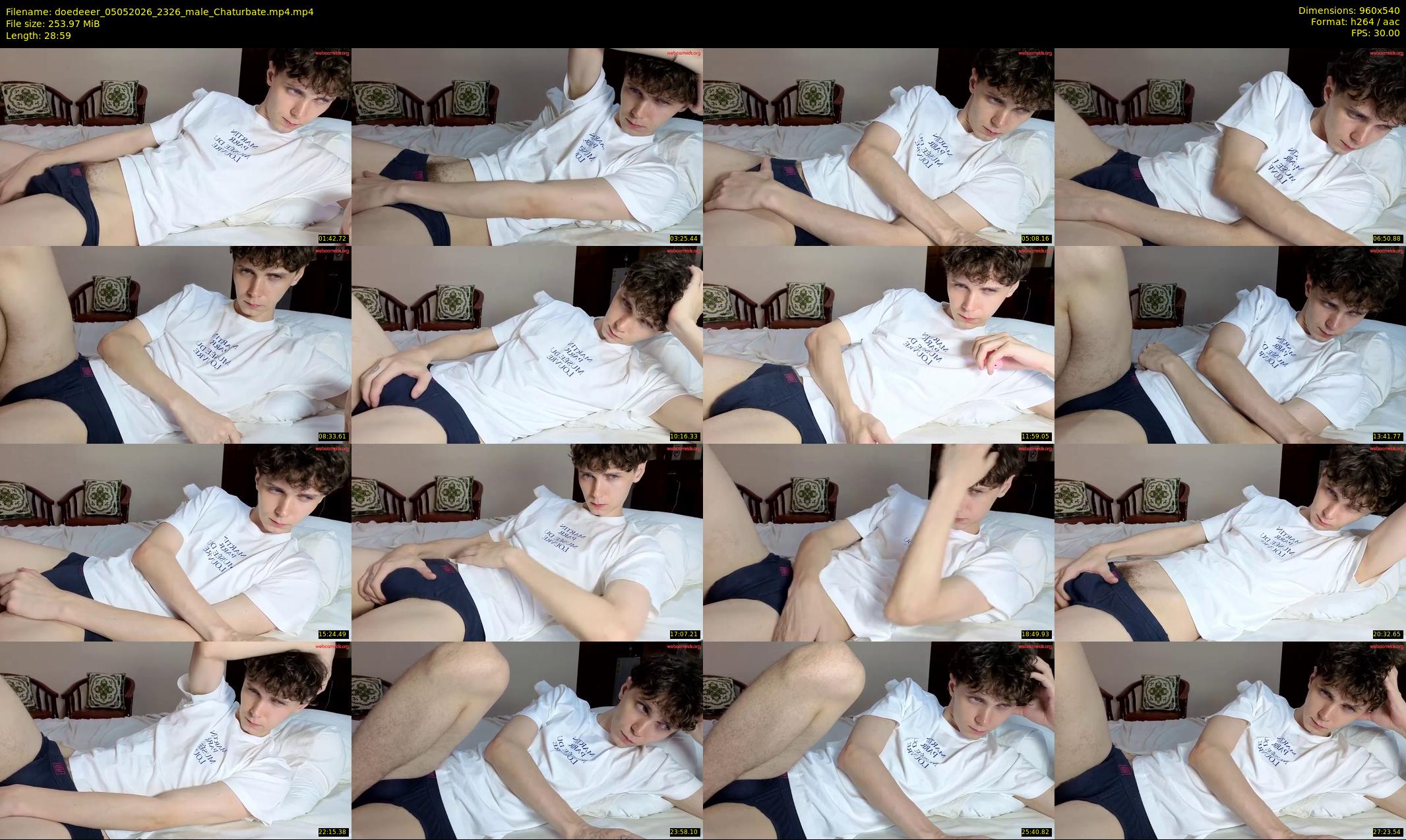 doedeeer — 29 minute Chaturbate male cam show recording, 480p, May 5, 2026