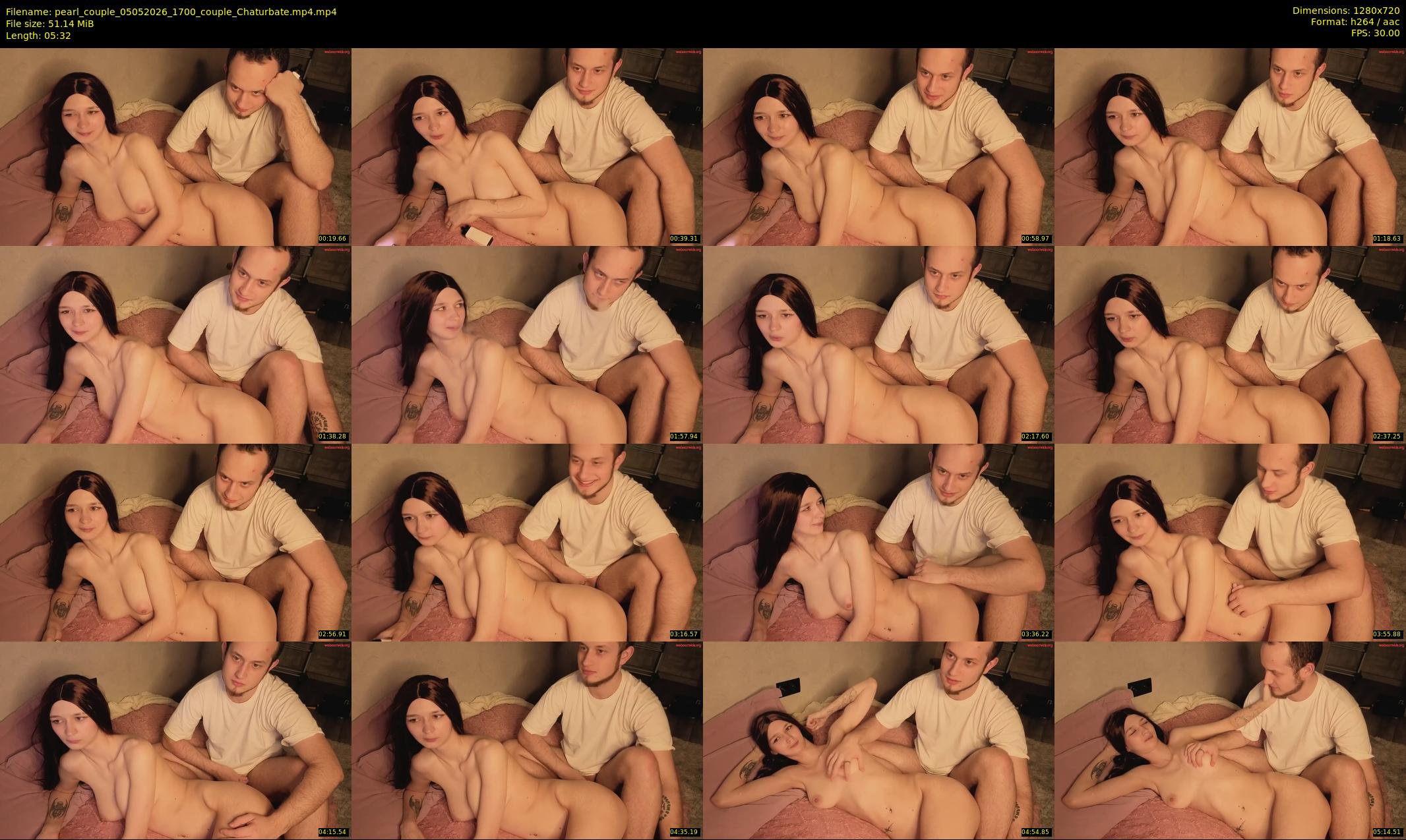 pearl_couple — 6 minute Chaturbate couple cam show recording, 720p, May 5, 2026