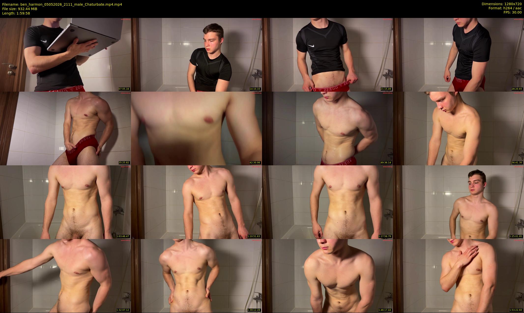 ben_harmon — 120 minute Chaturbate male cam show recording, 720p, May 5, 2026