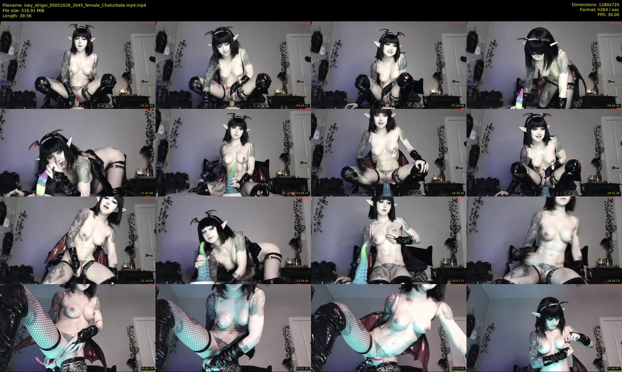 ivey_strigoi — 40 minute Chaturbate female cam show recording, 720p, May 5, 2026
